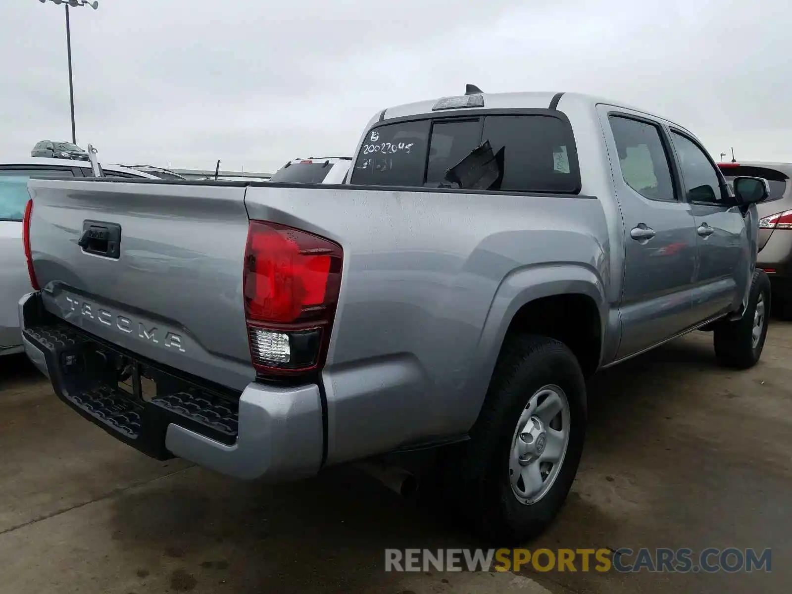 4 Photograph of a damaged car 5TFAX5GN2KX147011 TOYOTA TACOMA 2019