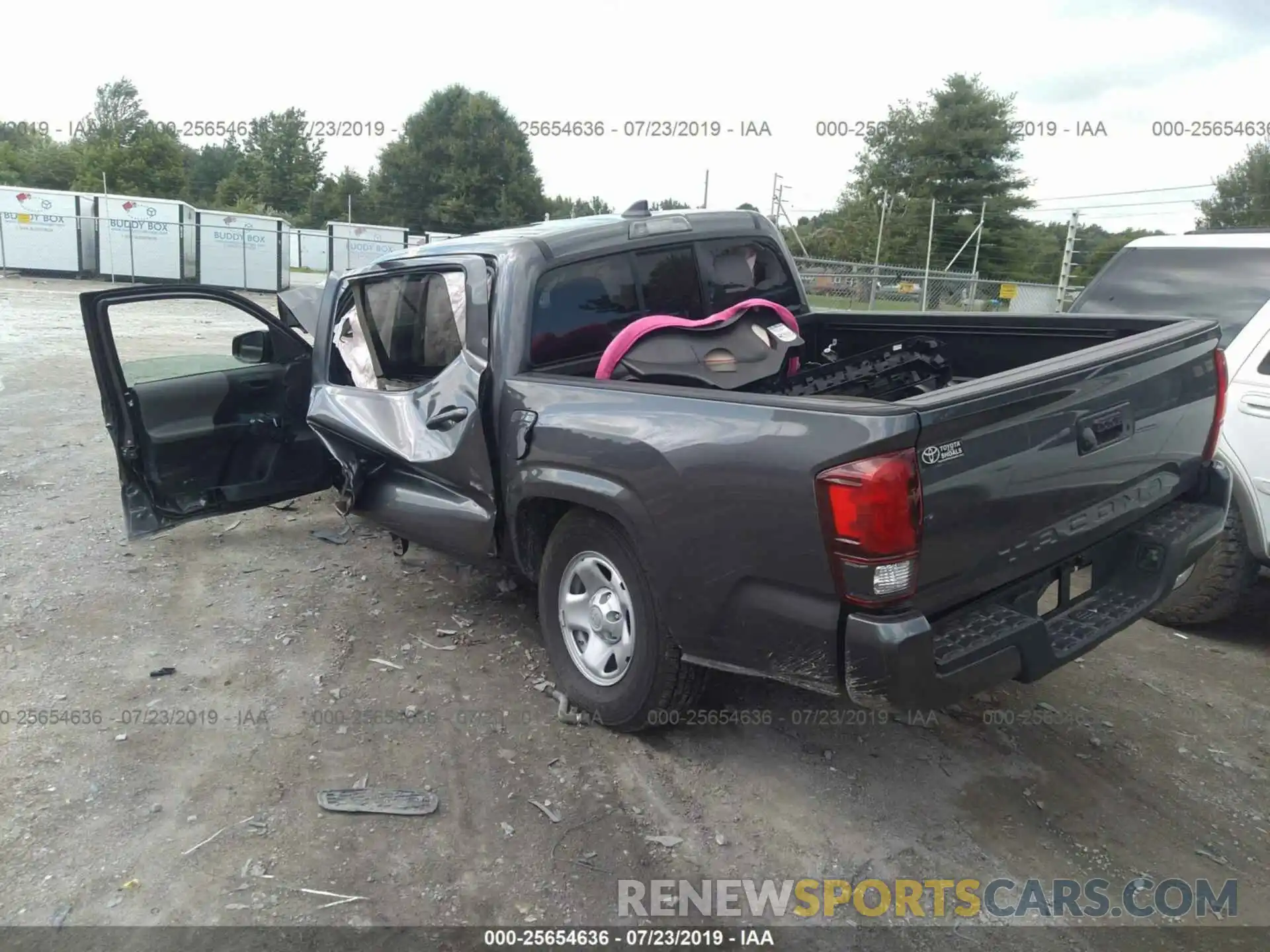 3 Photograph of a damaged car 5TFAX5GN2KX150622 TOYOTA TACOMA 2019