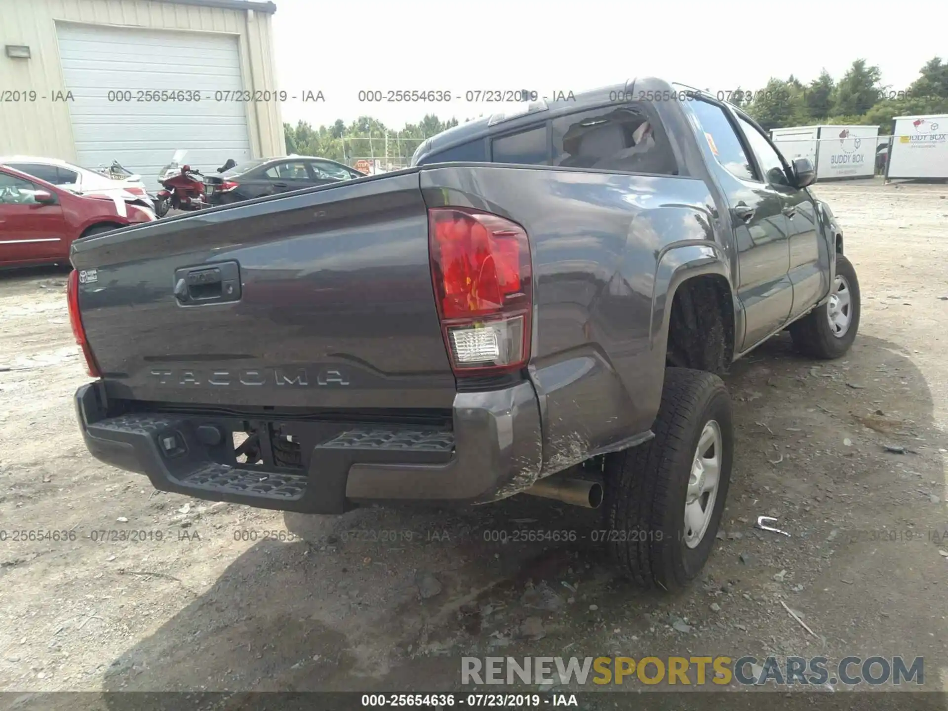 4 Photograph of a damaged car 5TFAX5GN2KX150622 TOYOTA TACOMA 2019