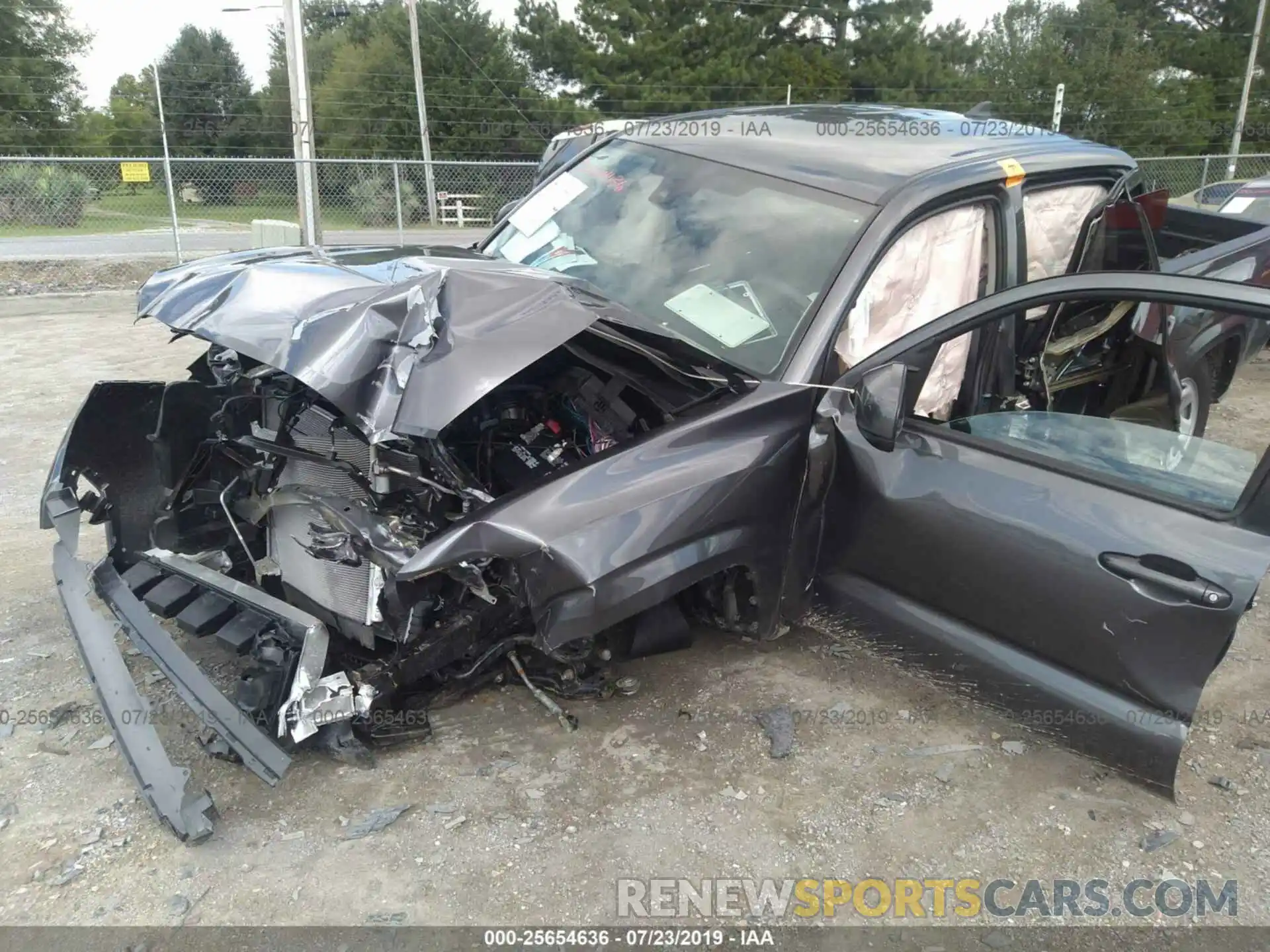 6 Photograph of a damaged car 5TFAX5GN2KX150622 TOYOTA TACOMA 2019