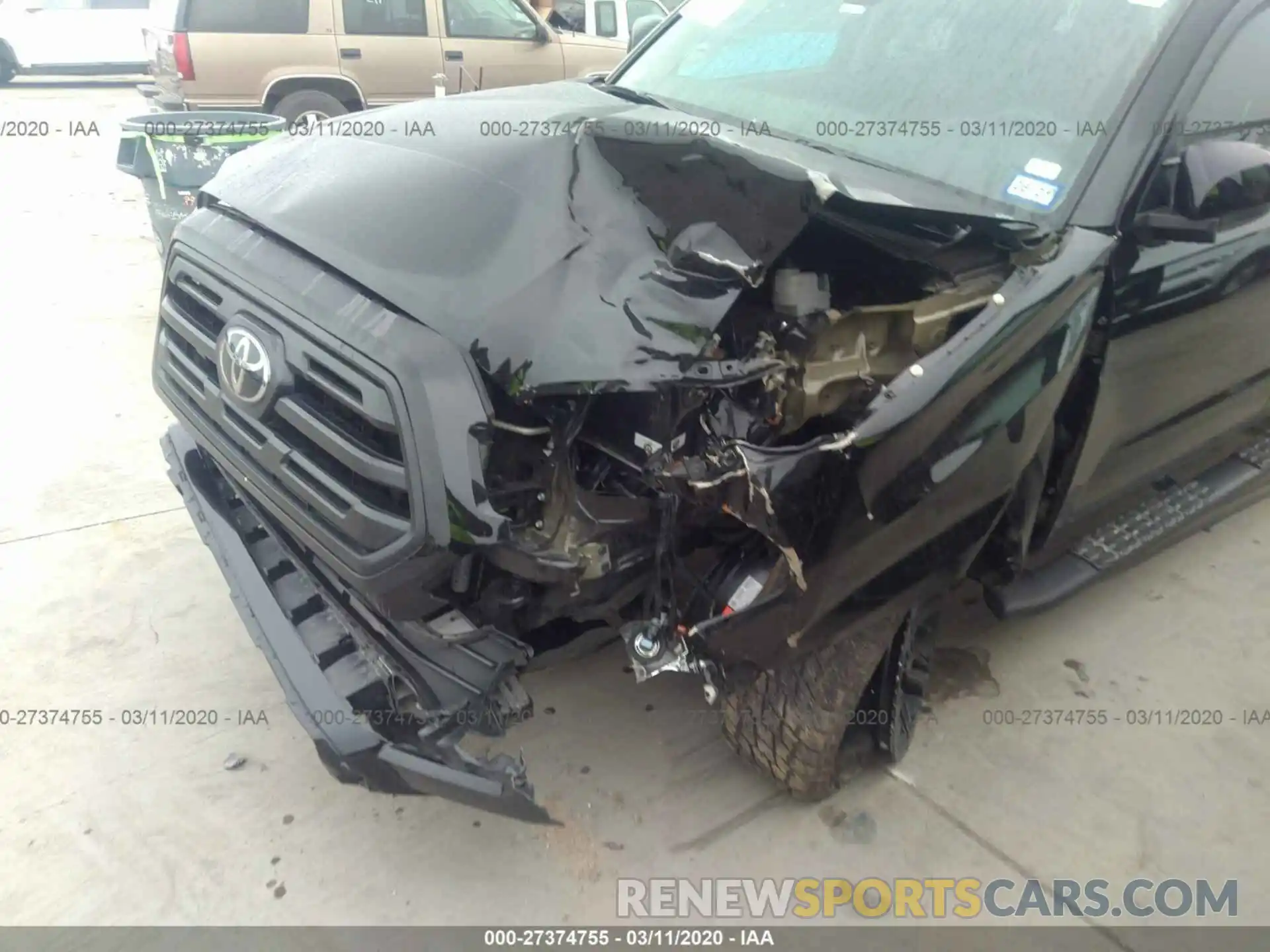 6 Photograph of a damaged car 5TFAX5GN2KX151530 TOYOTA TACOMA 2019