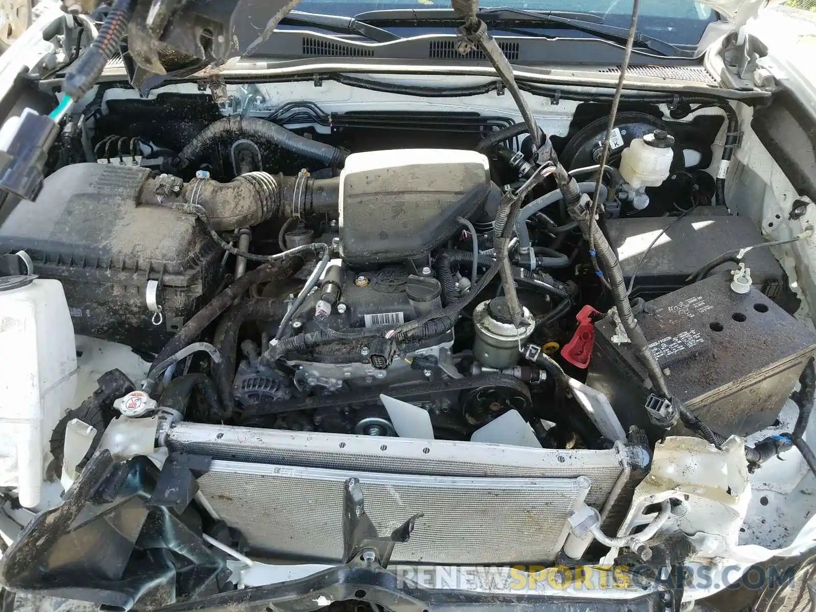 7 Photograph of a damaged car 5TFAX5GN2KX151933 TOYOTA TACOMA 2019