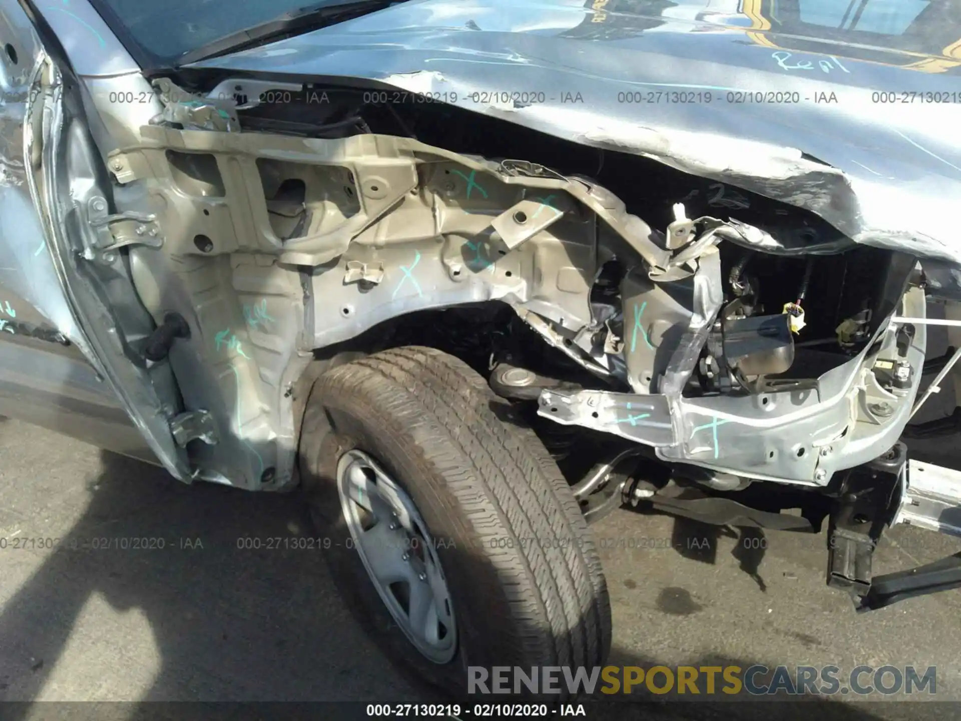 6 Photograph of a damaged car 5TFAX5GN2KX152094 TOYOTA TACOMA 2019