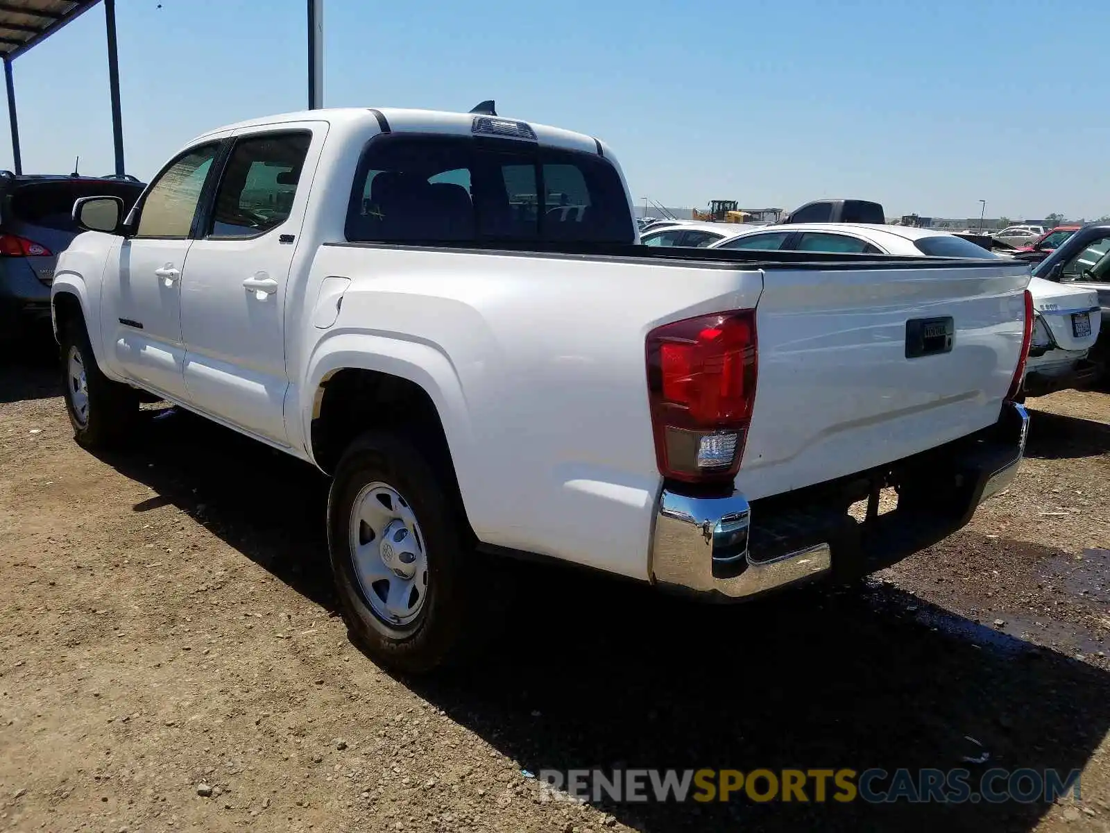 3 Photograph of a damaged car 5TFAX5GN2KX153360 TOYOTA TACOMA 2019