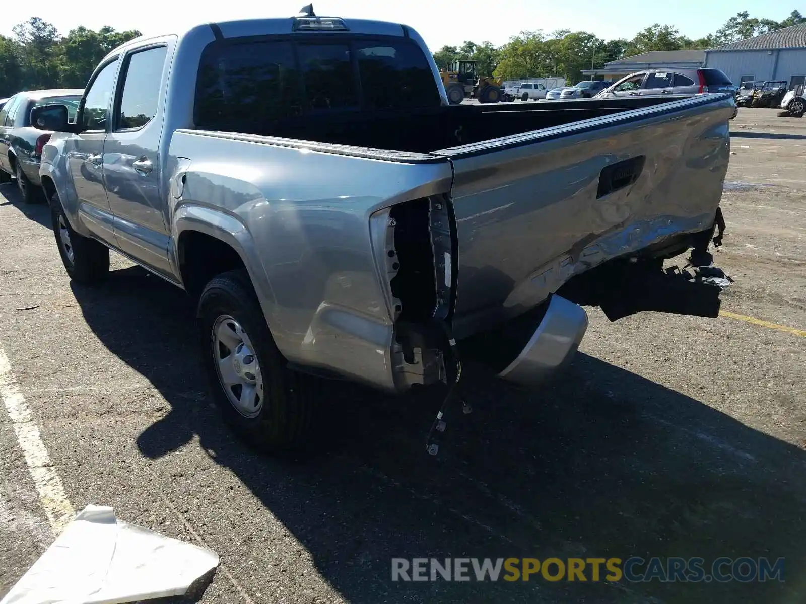 3 Photograph of a damaged car 5TFAX5GN2KX156548 TOYOTA TACOMA 2019