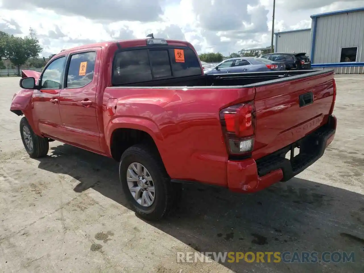 3 Photograph of a damaged car 5TFAX5GN2KX160177 TOYOTA TACOMA 2019