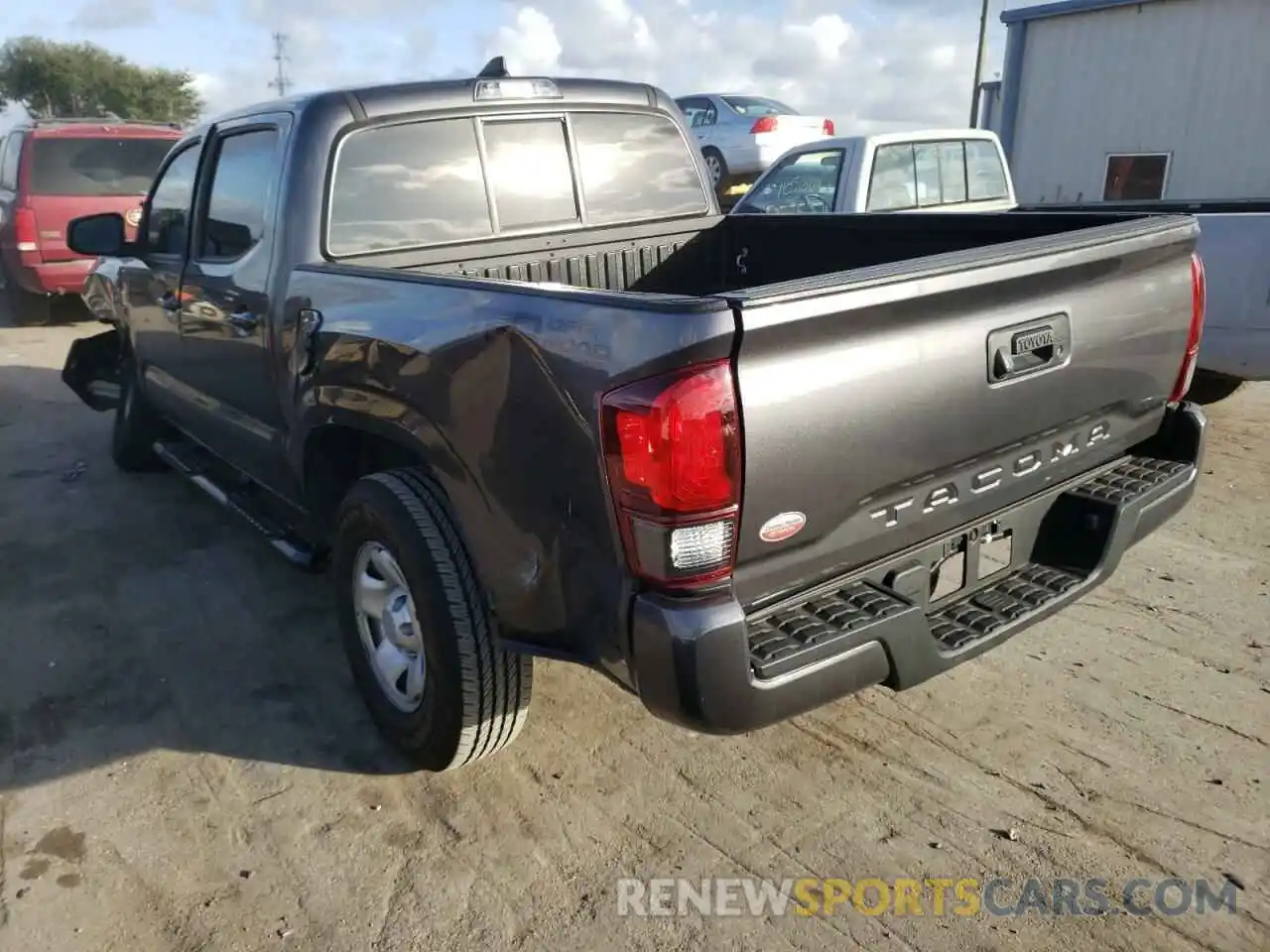 3 Photograph of a damaged car 5TFAX5GN2KX160776 TOYOTA TACOMA 2019