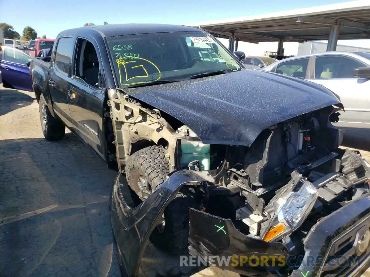 9 Photograph of a damaged car 5TFAX5GN2KX161085 TOYOTA TACOMA 2019