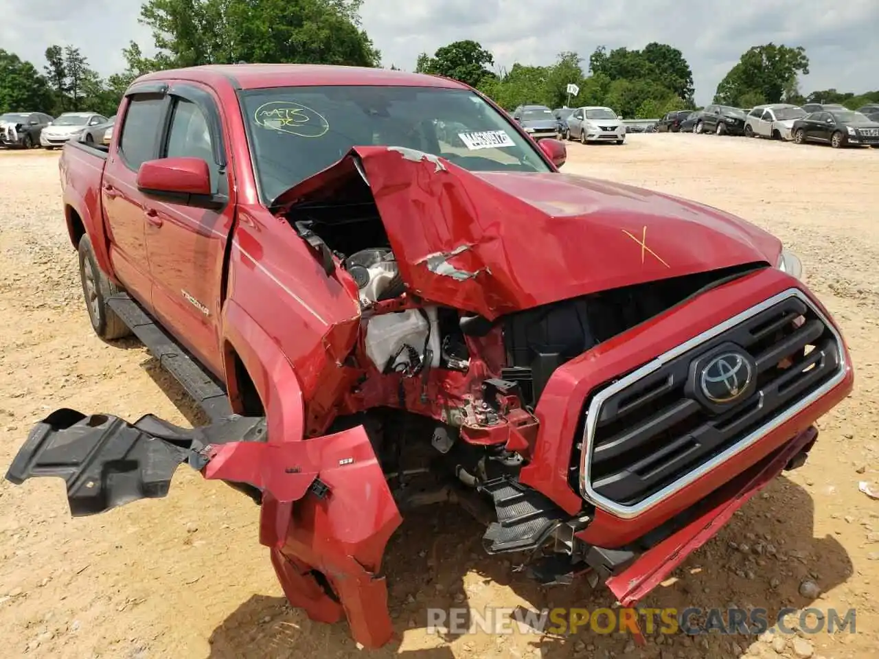 1 Фотография поврежденного автомобиля 5TFAX5GN2KX161510 TOYOTA TACOMA 2019