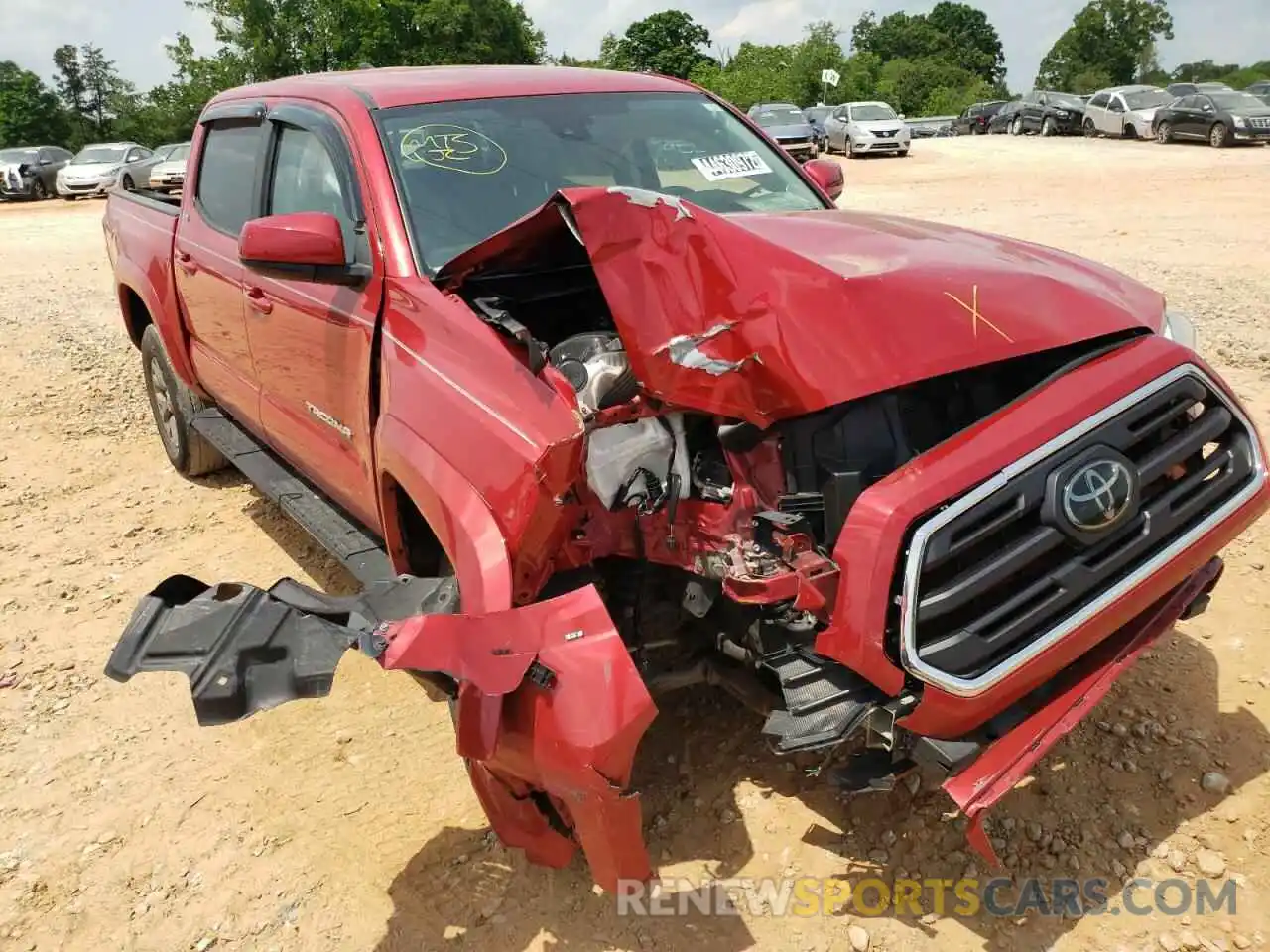 9 Photograph of a damaged car 5TFAX5GN2KX161510 TOYOTA TACOMA 2019