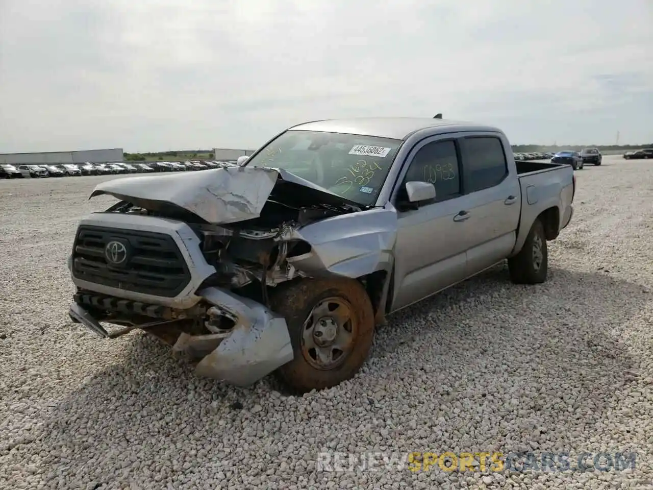 2 Photograph of a damaged car 5TFAX5GN2KX162334 TOYOTA TACOMA 2019