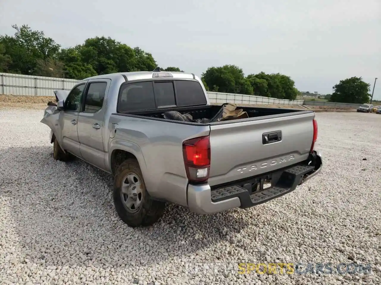 3 Photograph of a damaged car 5TFAX5GN2KX162334 TOYOTA TACOMA 2019