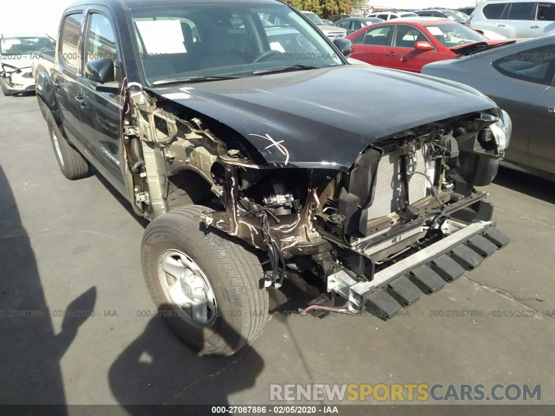 6 Photograph of a damaged car 5TFAX5GN2KX164911 TOYOTA TACOMA 2019