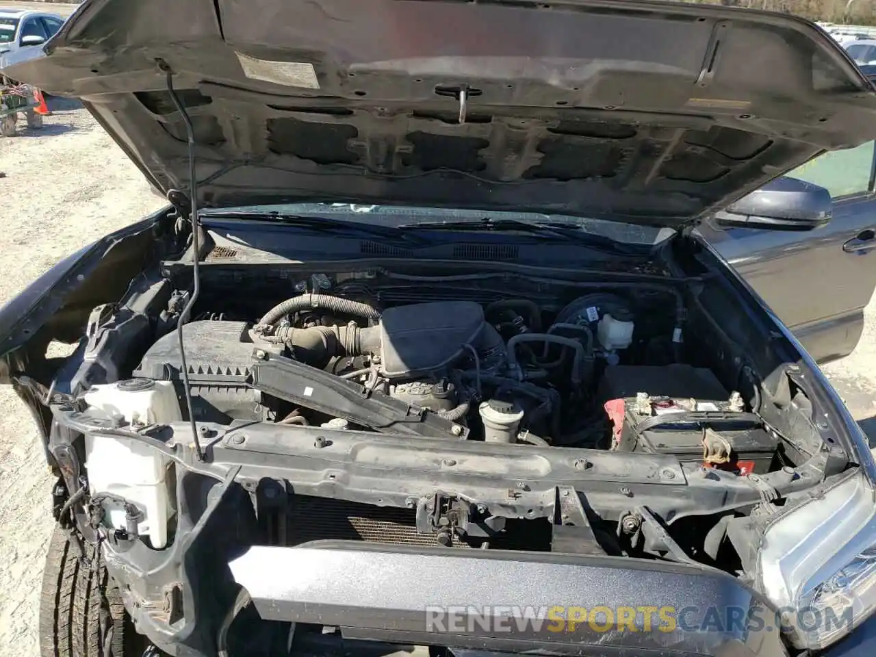 7 Photograph of a damaged car 5TFAX5GN3KX132470 TOYOTA TACOMA 2019