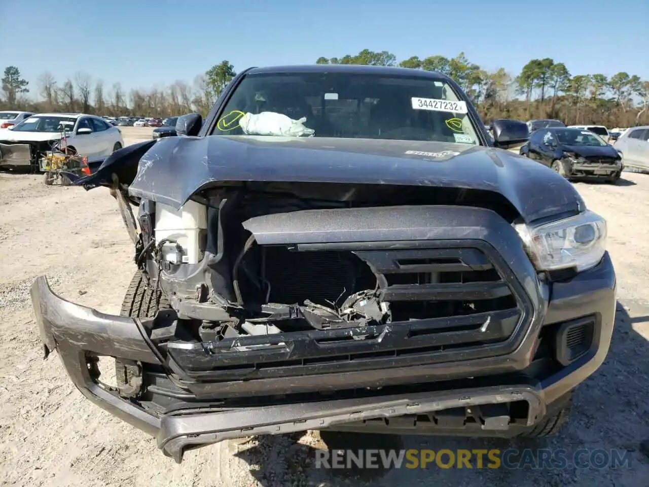 9 Photograph of a damaged car 5TFAX5GN3KX132470 TOYOTA TACOMA 2019