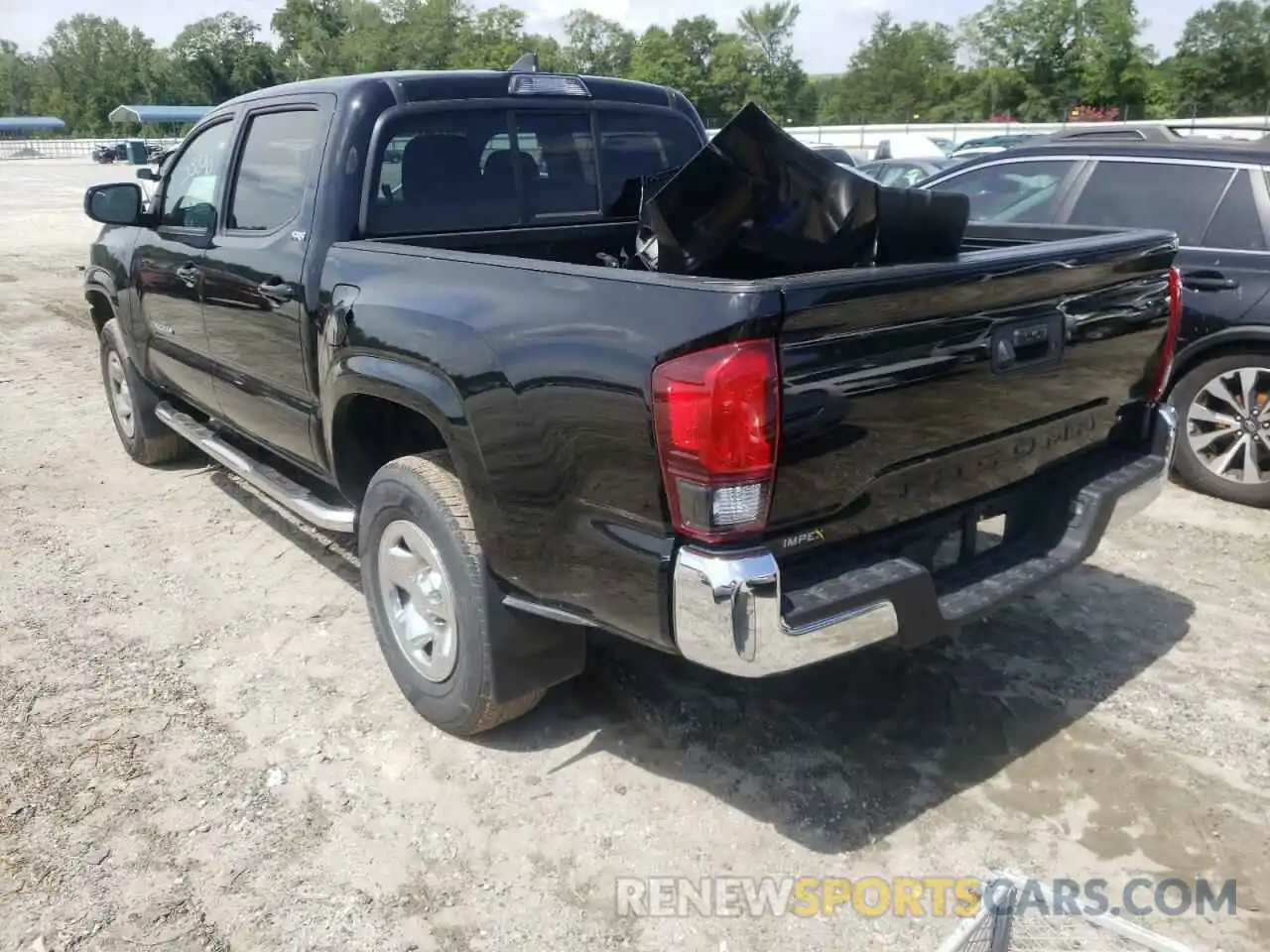 3 Photograph of a damaged car 5TFAX5GN3KX138639 TOYOTA TACOMA 2019