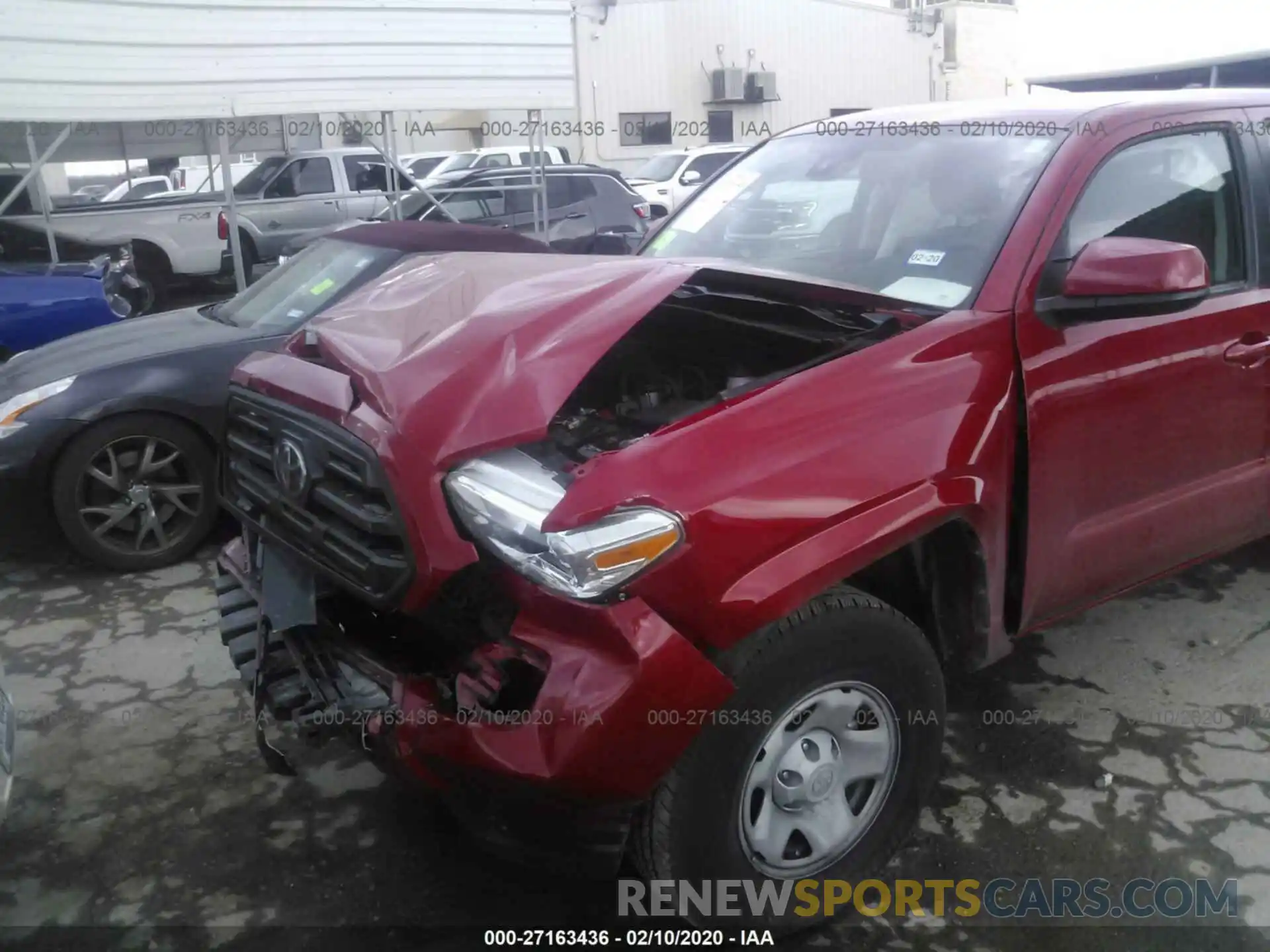 6 Photograph of a damaged car 5TFAX5GN3KX139662 TOYOTA TACOMA 2019