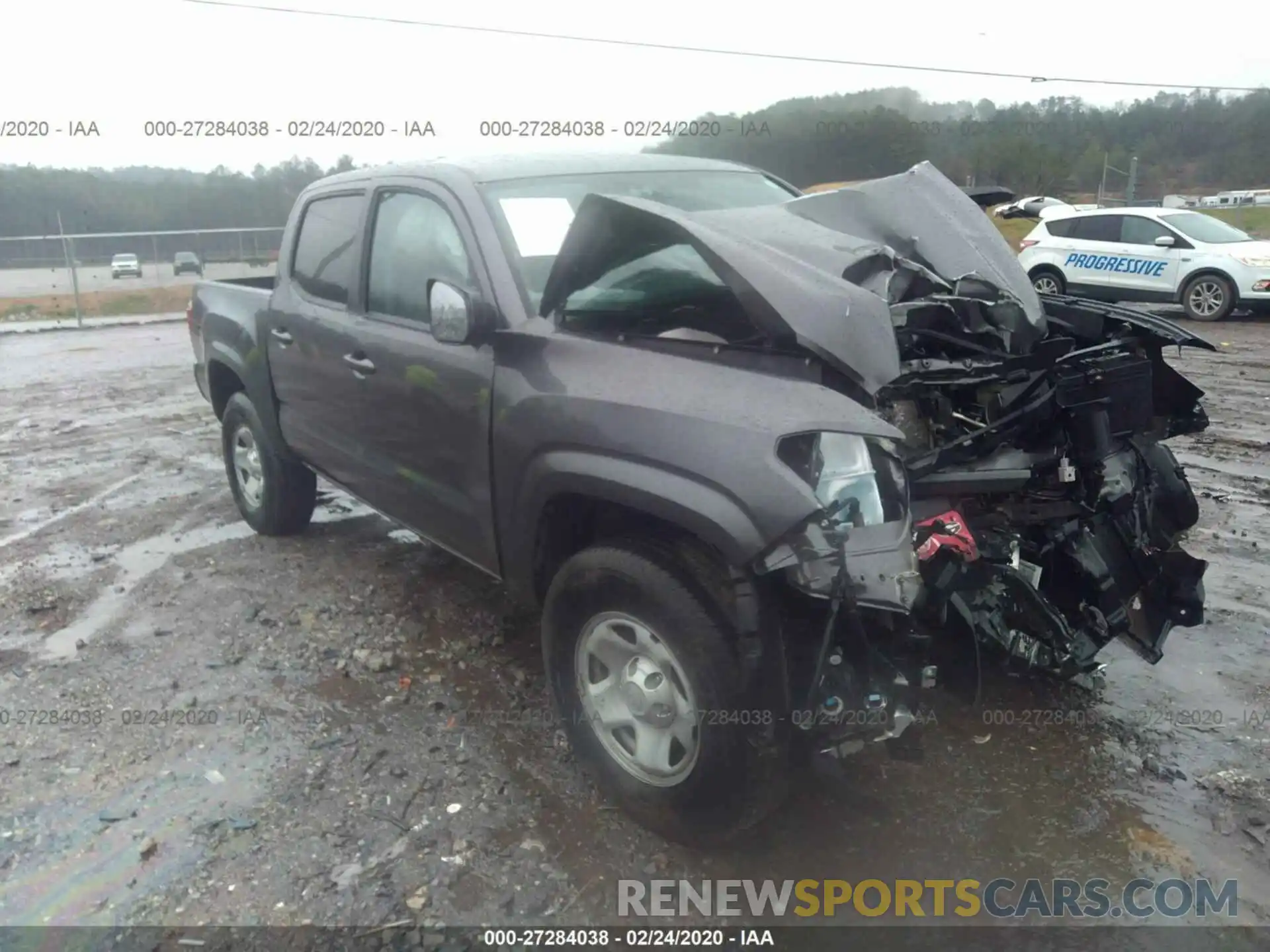 1 Фотография поврежденного автомобиля 5TFAX5GN3KX141038 TOYOTA TACOMA 2019
