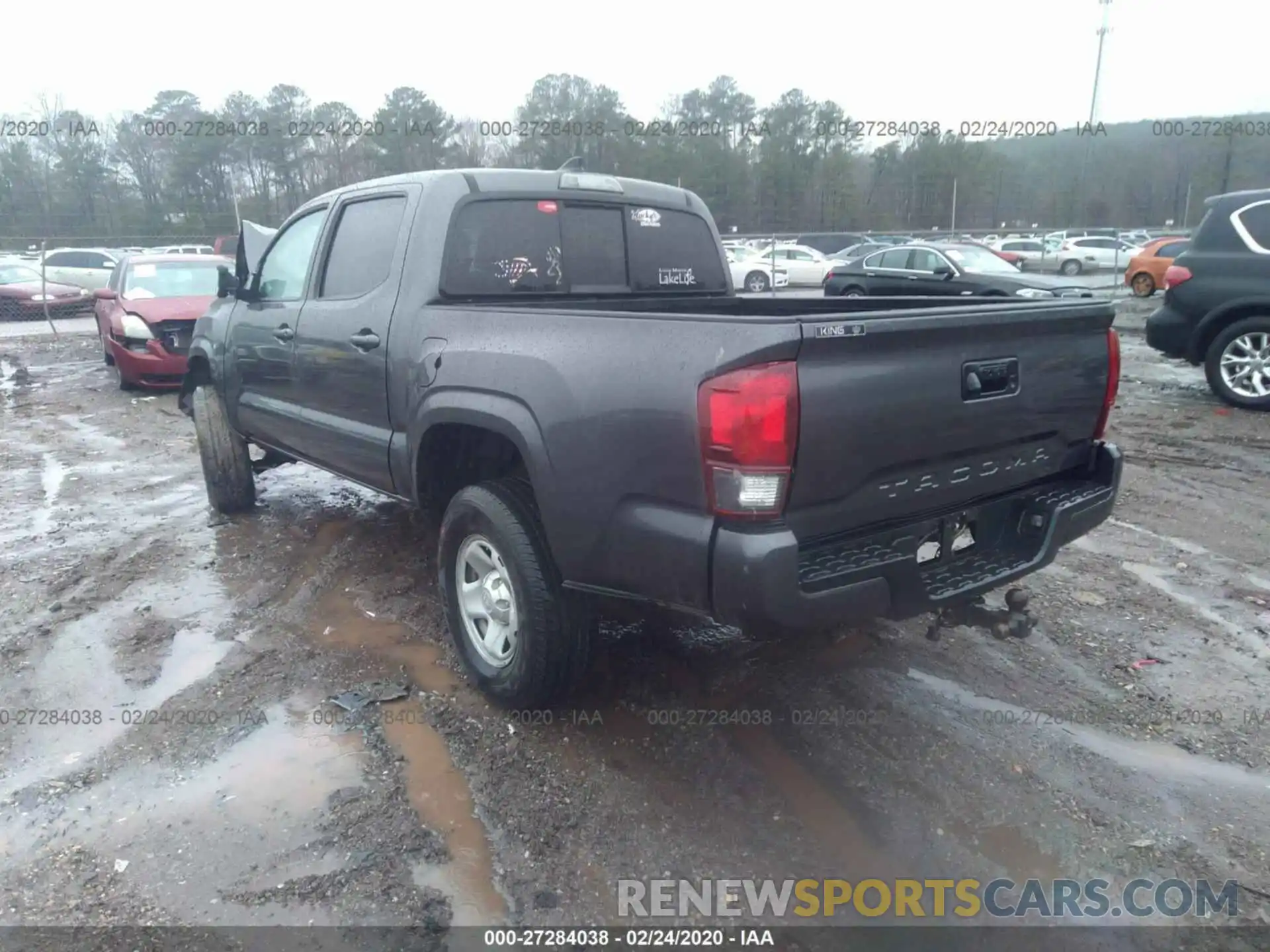 3 Photograph of a damaged car 5TFAX5GN3KX141038 TOYOTA TACOMA 2019