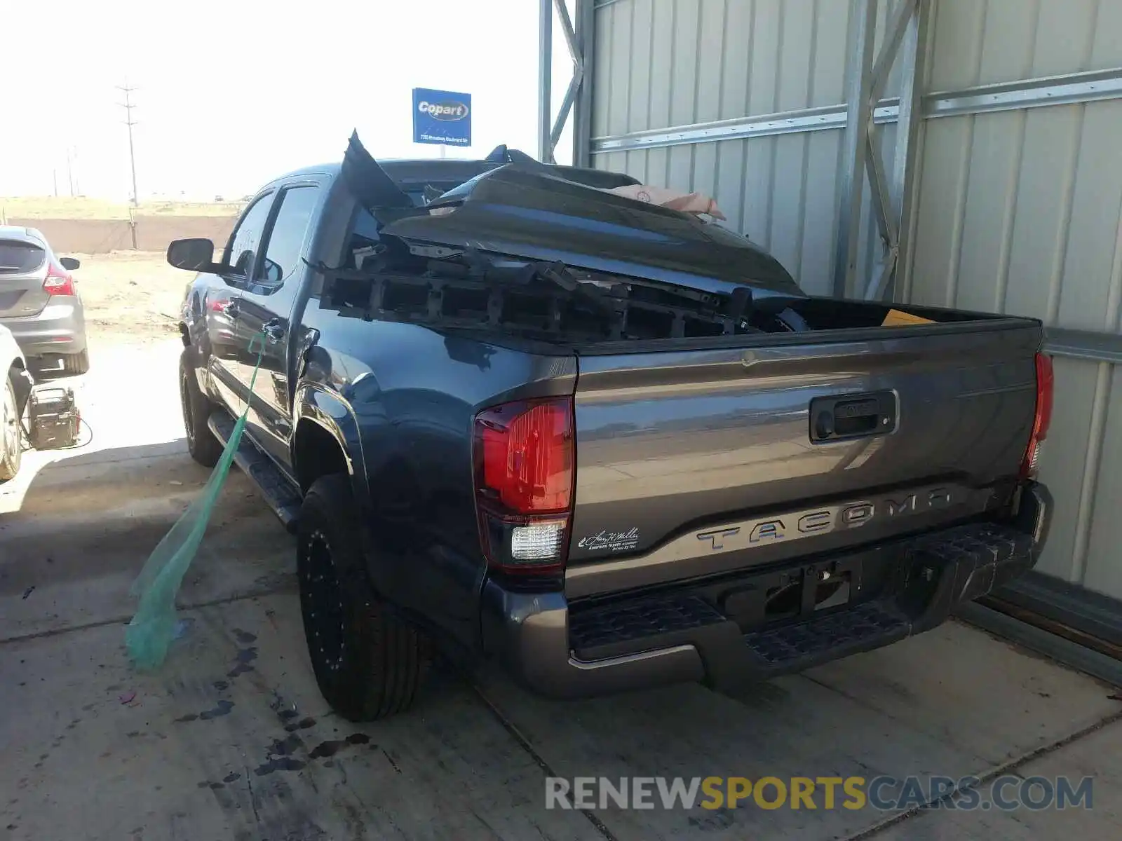 3 Photograph of a damaged car 5TFAX5GN3KX142898 TOYOTA TACOMA 2019