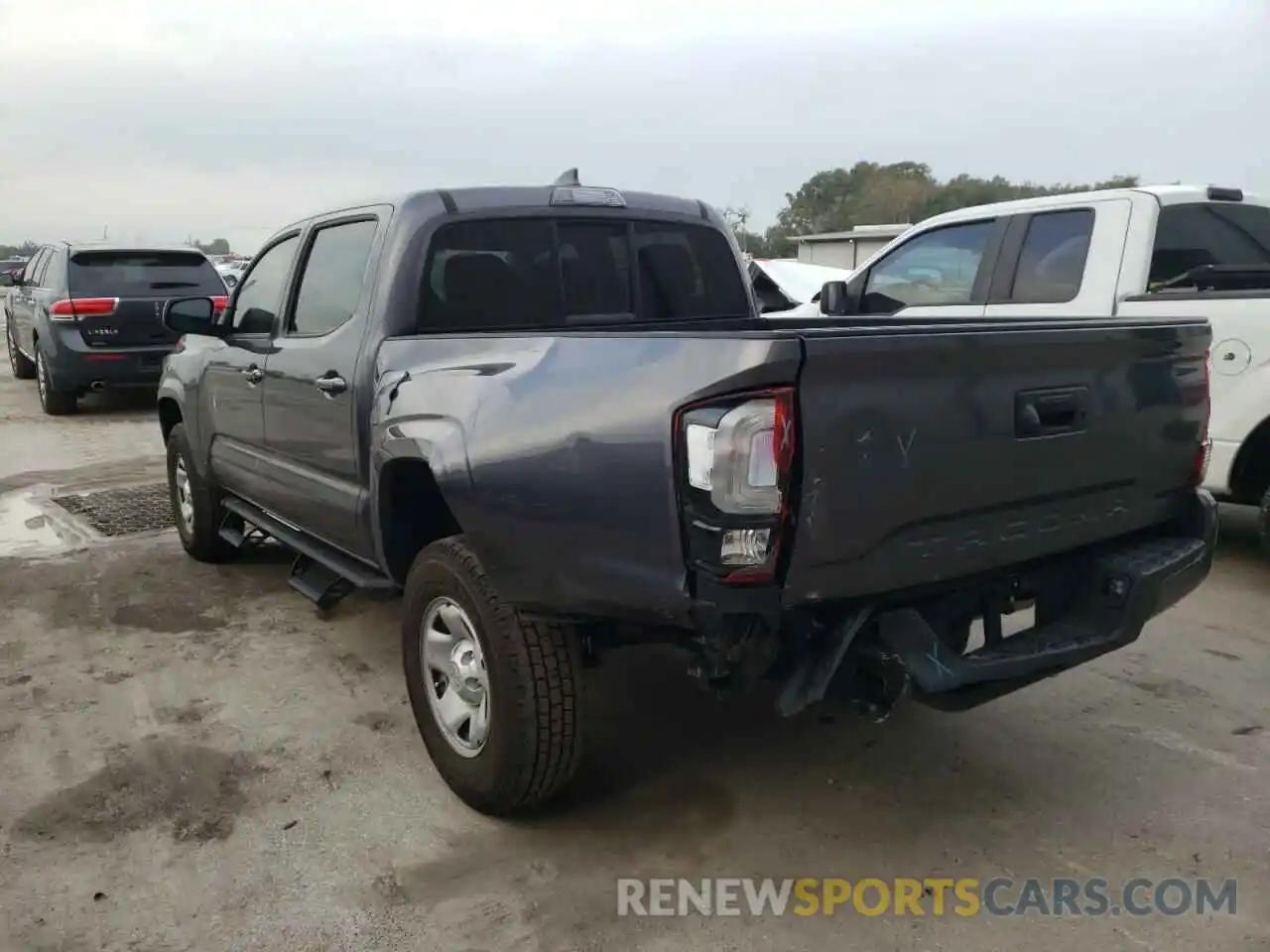 3 Photograph of a damaged car 5TFAX5GN3KX148555 TOYOTA TACOMA 2019