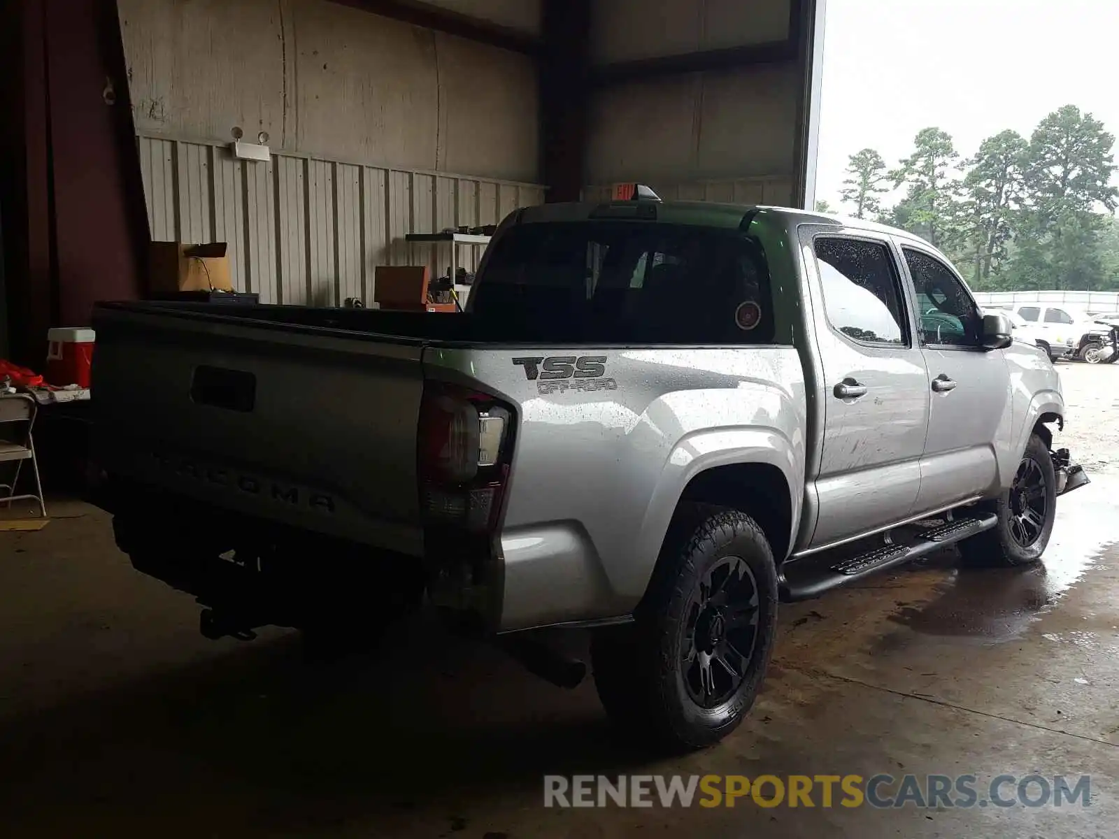 4 Photograph of a damaged car 5TFAX5GN3KX152654 TOYOTA TACOMA 2019