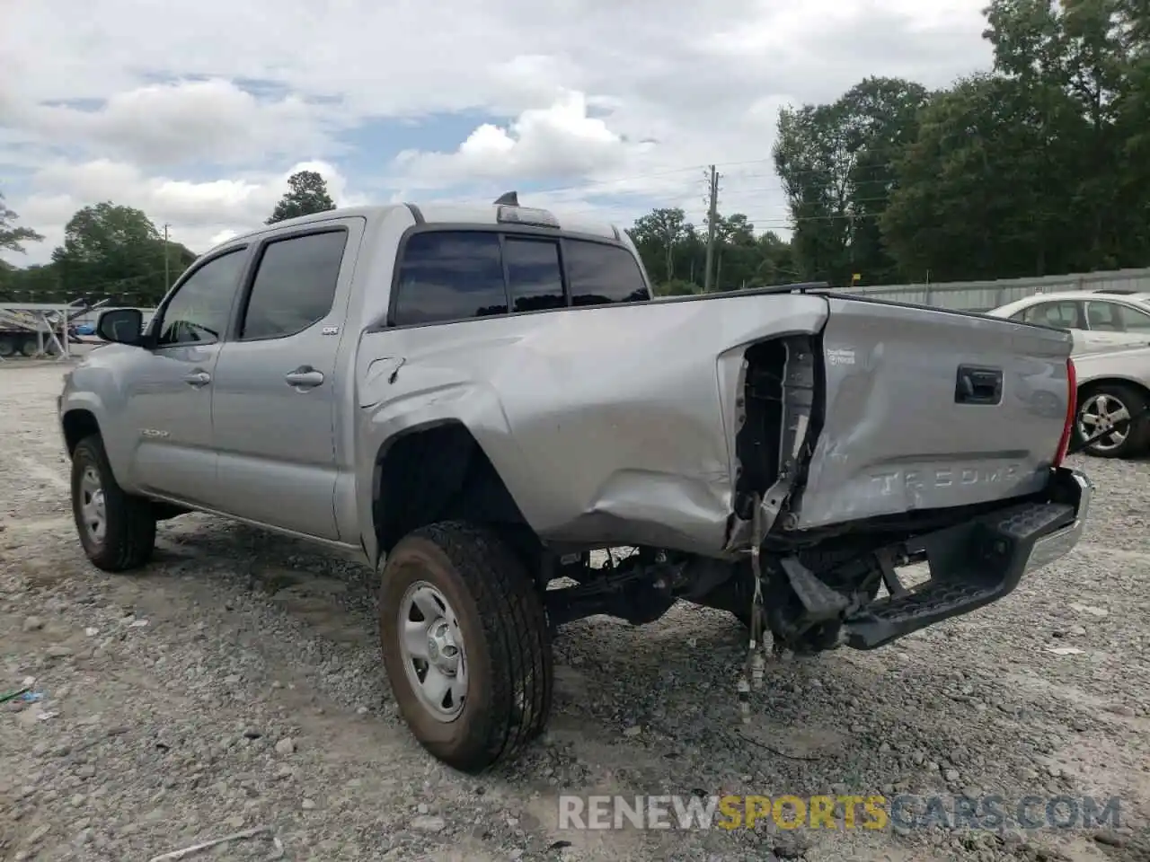 3 Photograph of a damaged car 5TFAX5GN3KX154307 TOYOTA TACOMA 2019