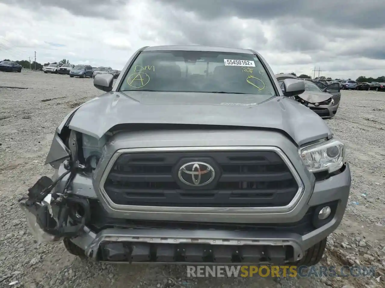 9 Photograph of a damaged car 5TFAX5GN3KX154307 TOYOTA TACOMA 2019