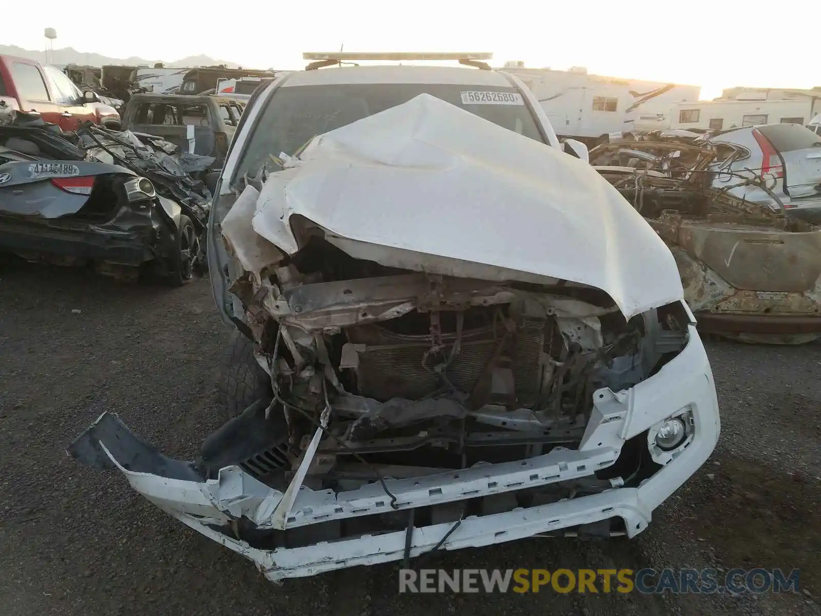 9 Photograph of a damaged car 5TFAX5GN3KX157837 TOYOTA TACOMA 2019