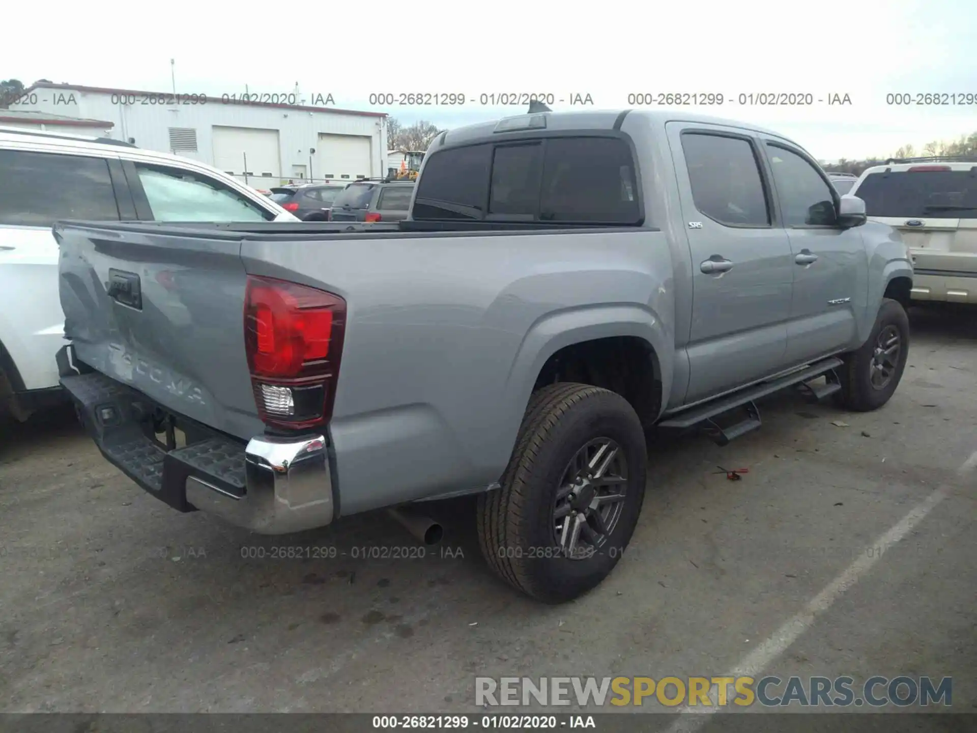 4 Photograph of a damaged car 5TFAX5GN3KX158714 TOYOTA TACOMA 2019