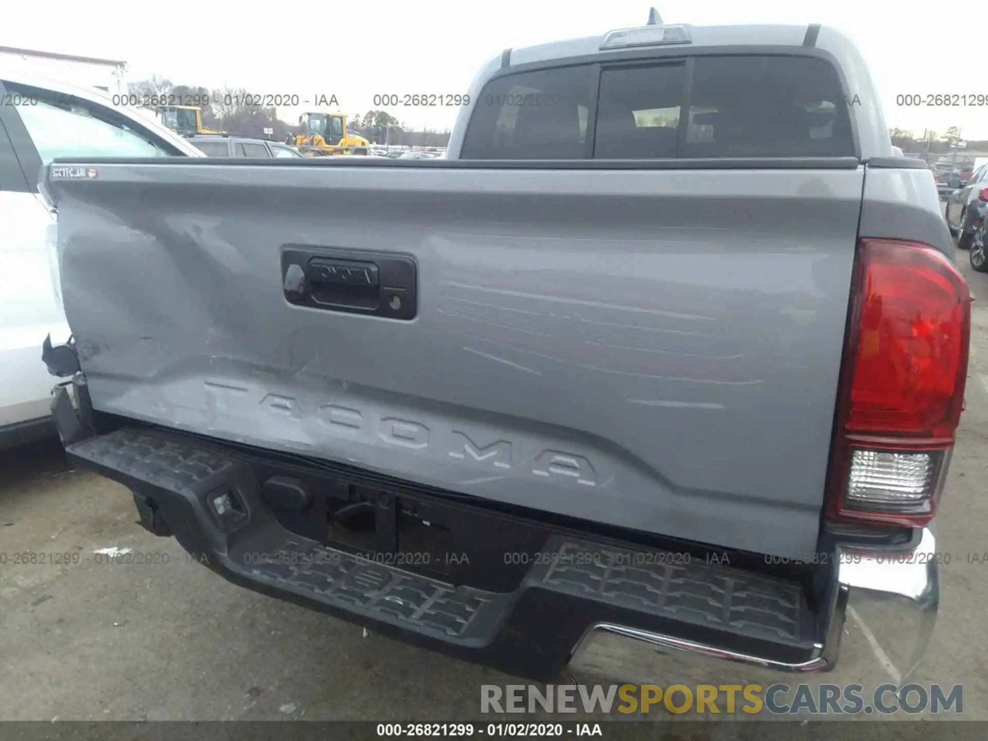 6 Photograph of a damaged car 5TFAX5GN3KX158714 TOYOTA TACOMA 2019