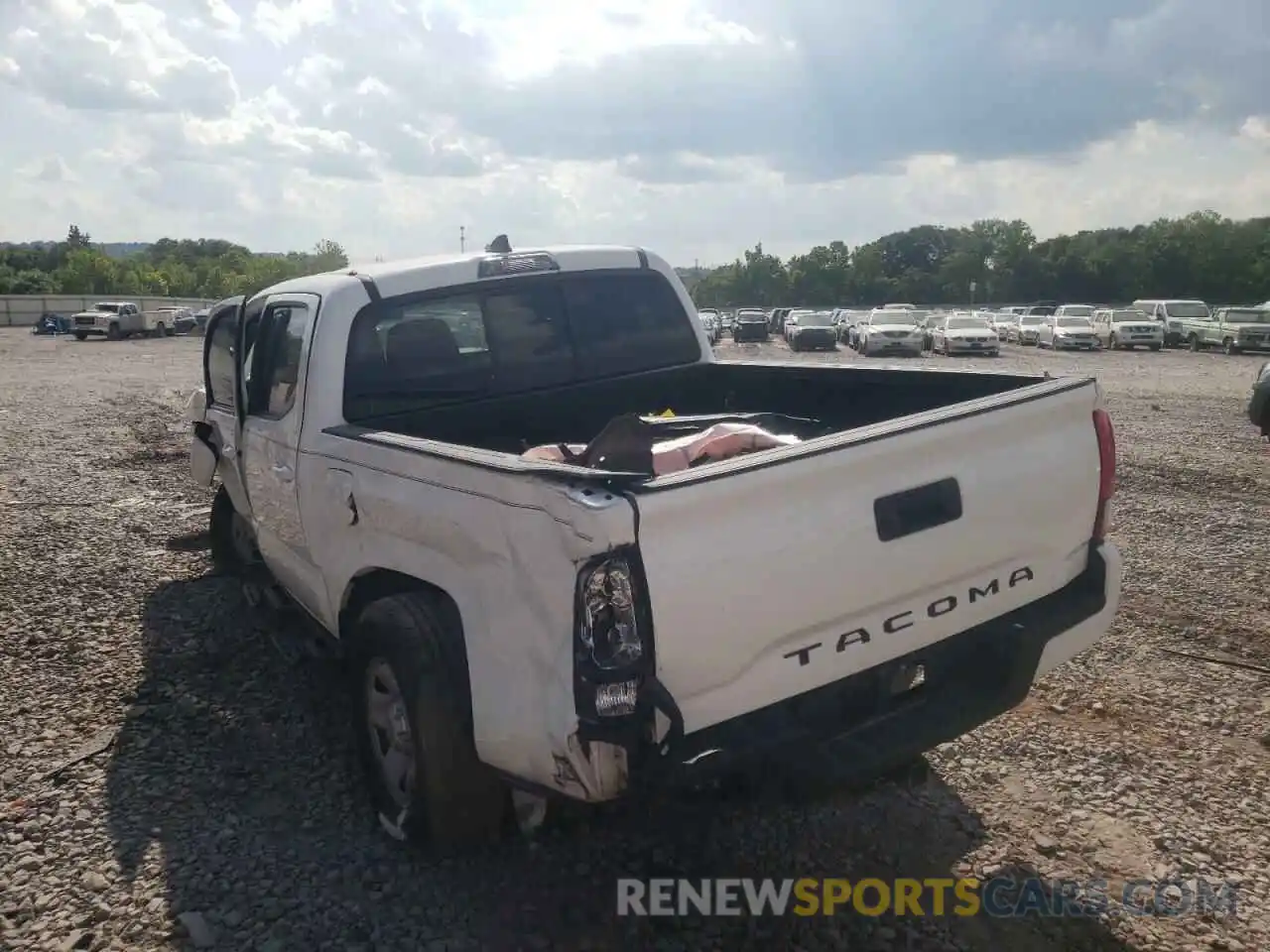 3 Photograph of a damaged car 5TFAX5GN3KX158910 TOYOTA TACOMA 2019