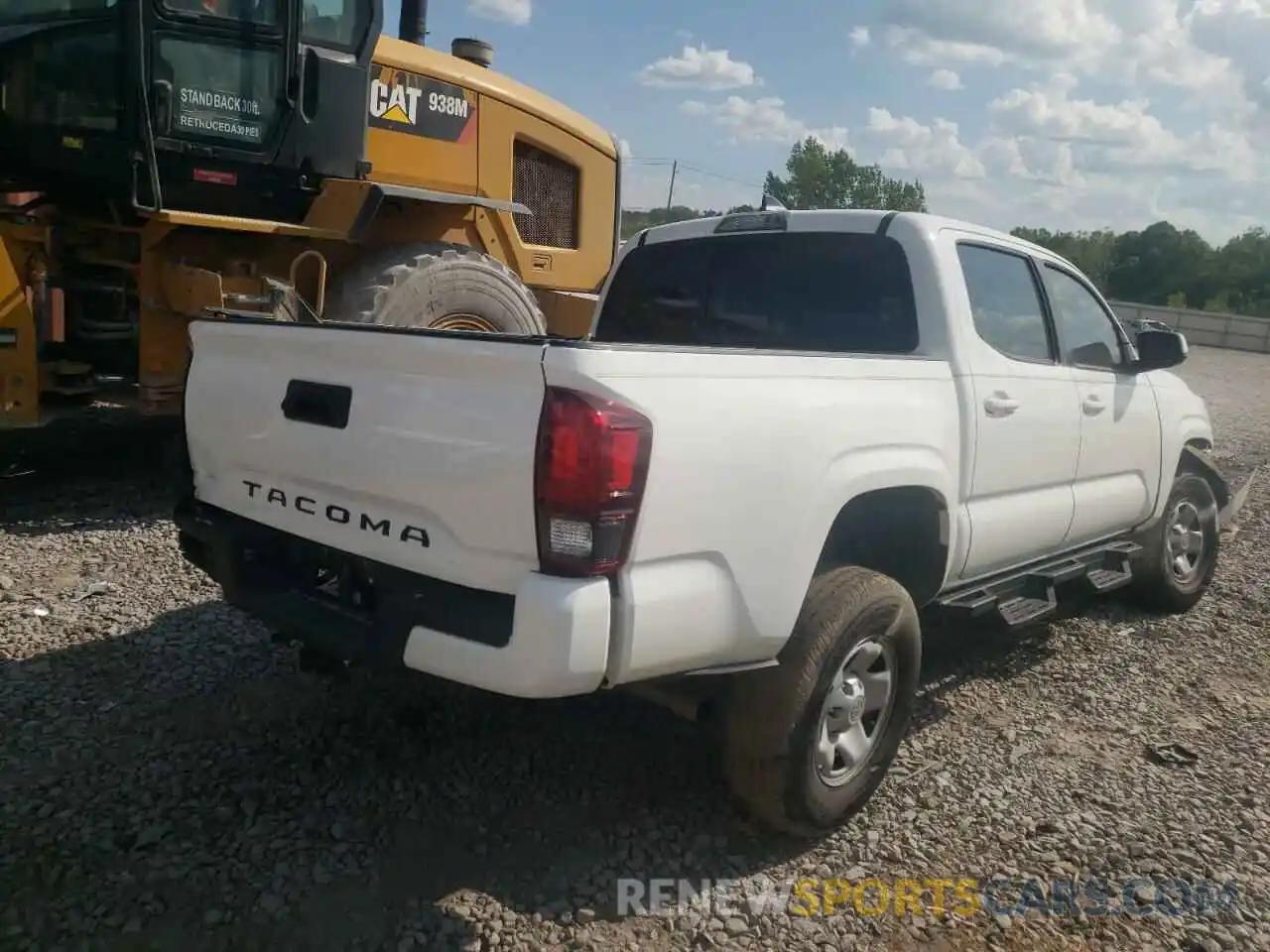 4 Photograph of a damaged car 5TFAX5GN3KX158910 TOYOTA TACOMA 2019