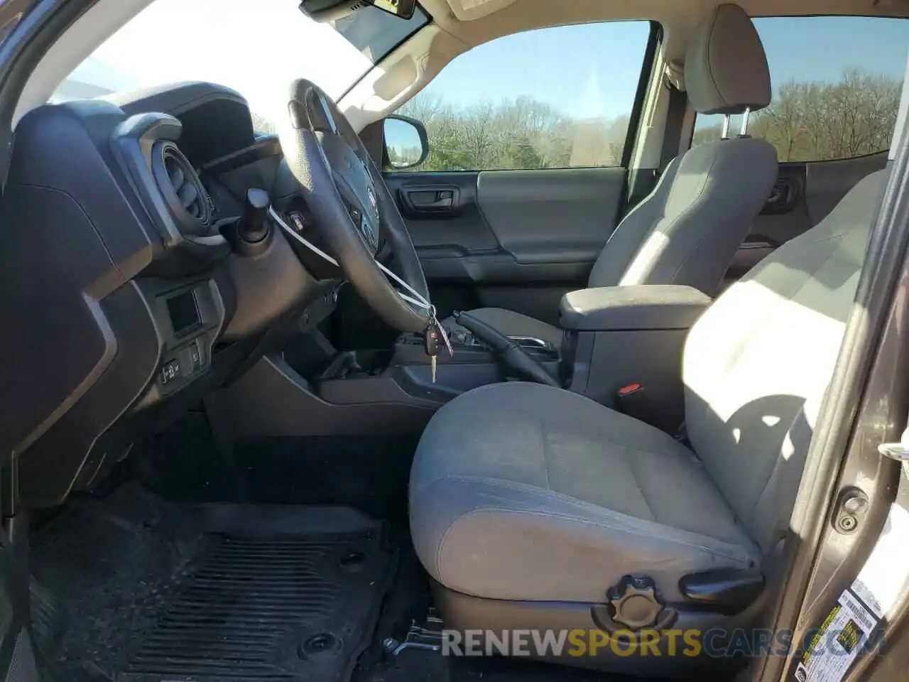 7 Photograph of a damaged car 5TFAX5GN3KX159779 TOYOTA TACOMA 2019