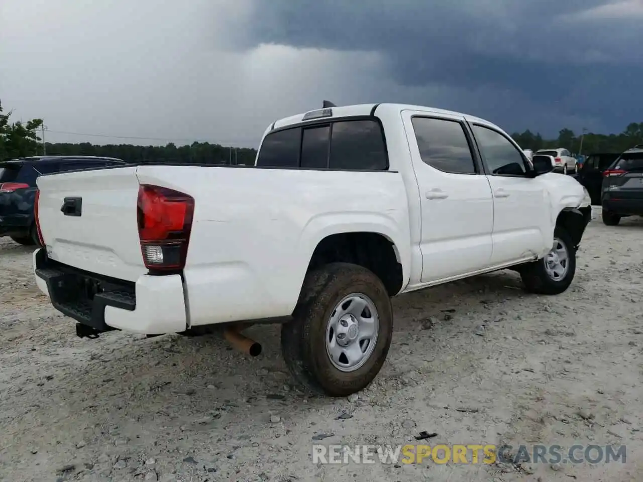 4 Photograph of a damaged car 5TFAX5GN3KX160155 TOYOTA TACOMA 2019