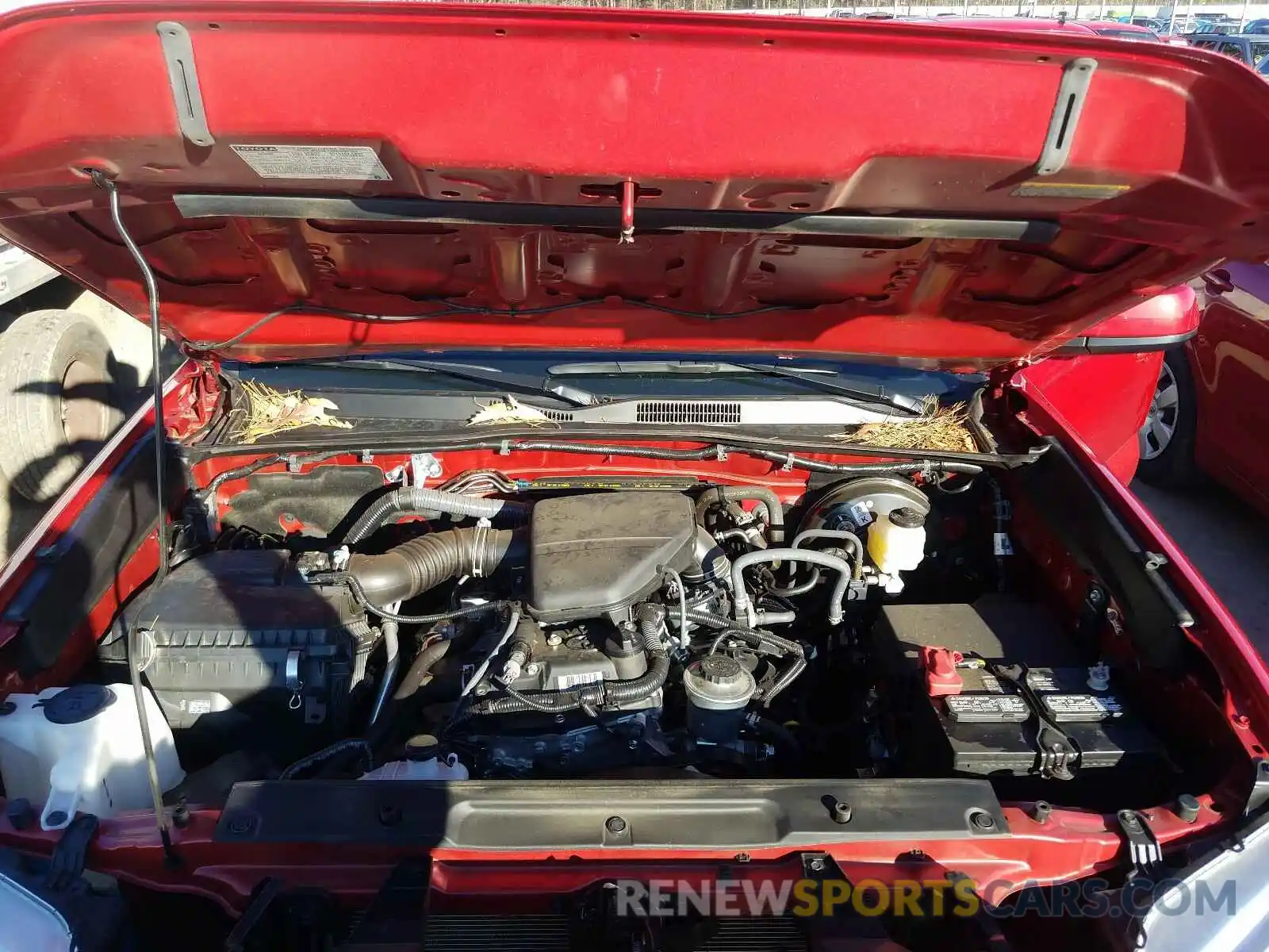 7 Photograph of a damaged car 5TFAX5GN3KX160172 TOYOTA TACOMA 2019