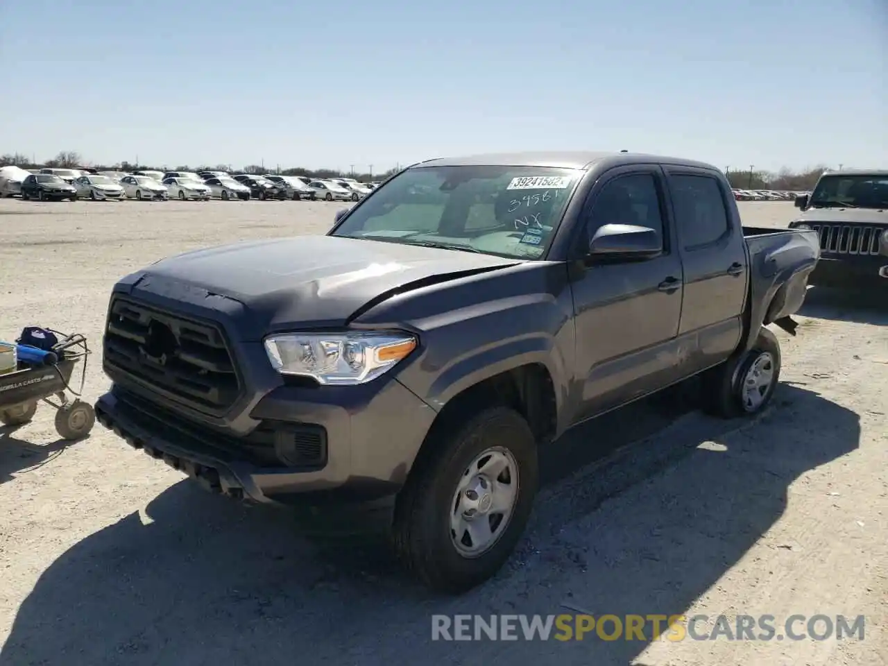 2 Фотография поврежденного автомобиля 5TFAX5GN3KX165047 TOYOTA TACOMA 2019