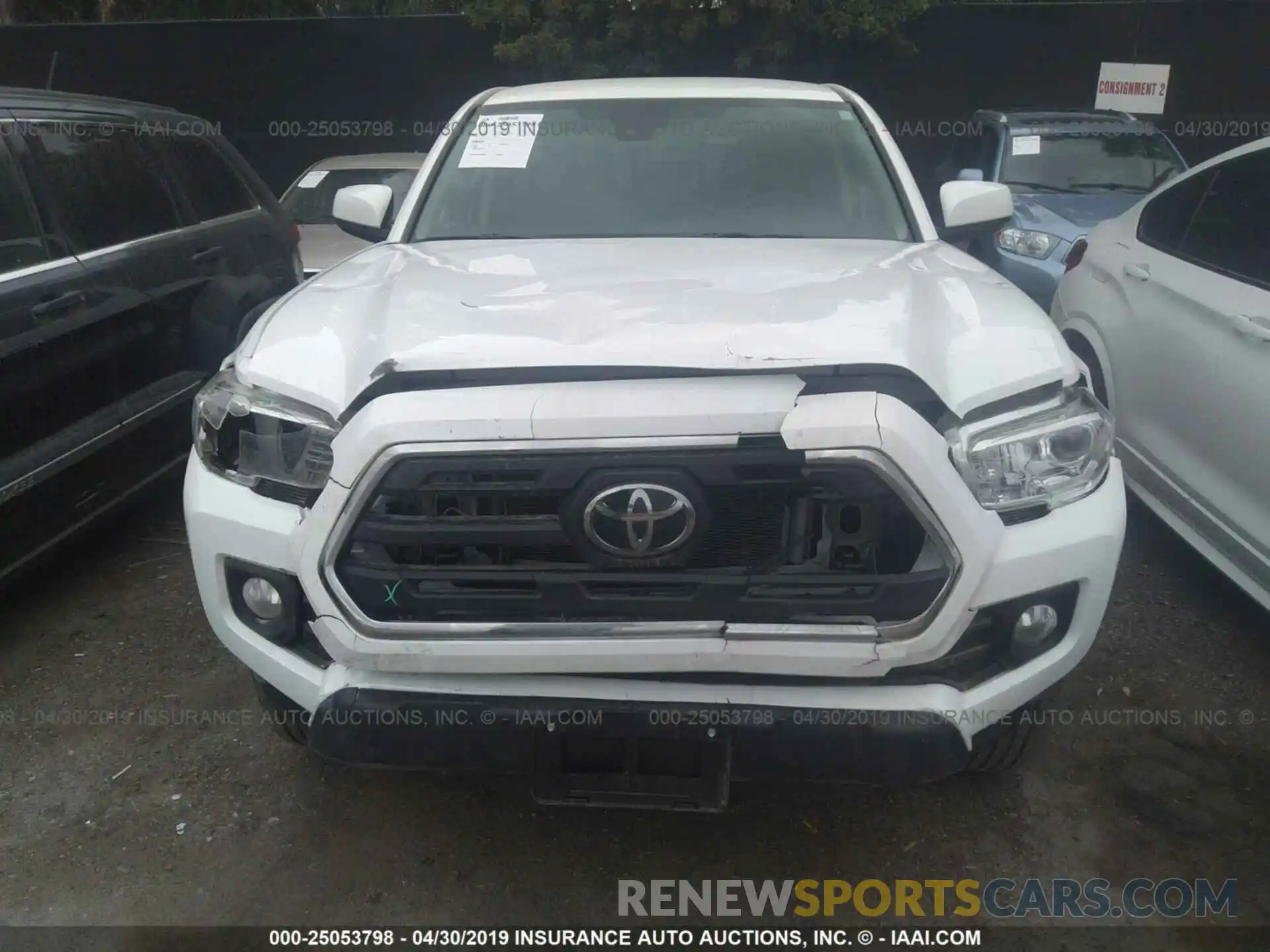 6 Фотография поврежденного автомобиля 5TFAX5GN4KX133384 TOYOTA TACOMA 2019