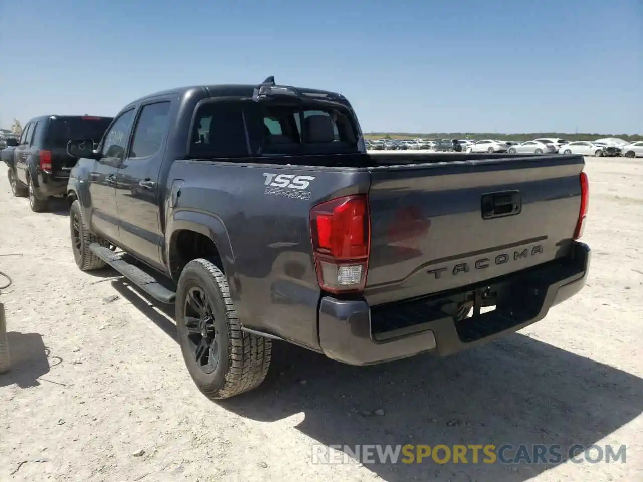 3 Photograph of a damaged car 5TFAX5GN4KX134227 TOYOTA TACOMA 2019