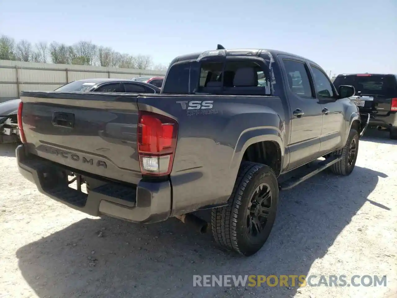 4 Photograph of a damaged car 5TFAX5GN4KX134227 TOYOTA TACOMA 2019