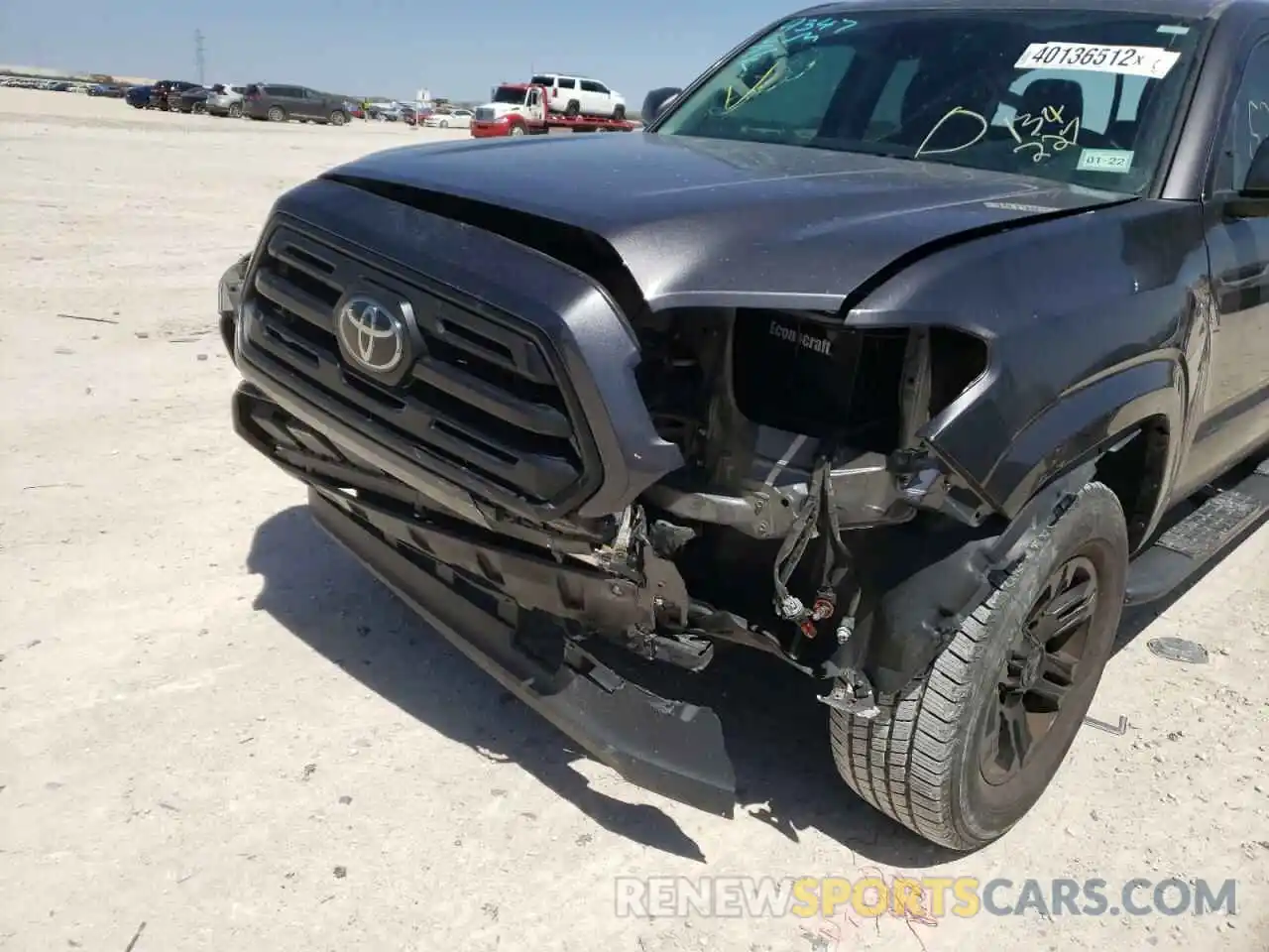 9 Photograph of a damaged car 5TFAX5GN4KX134227 TOYOTA TACOMA 2019