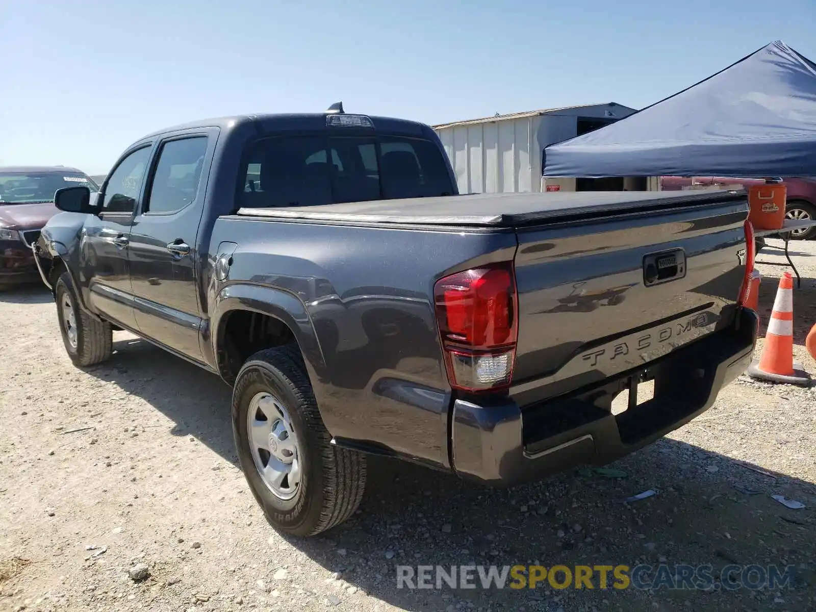 3 Photograph of a damaged car 5TFAX5GN4KX134762 TOYOTA TACOMA 2019