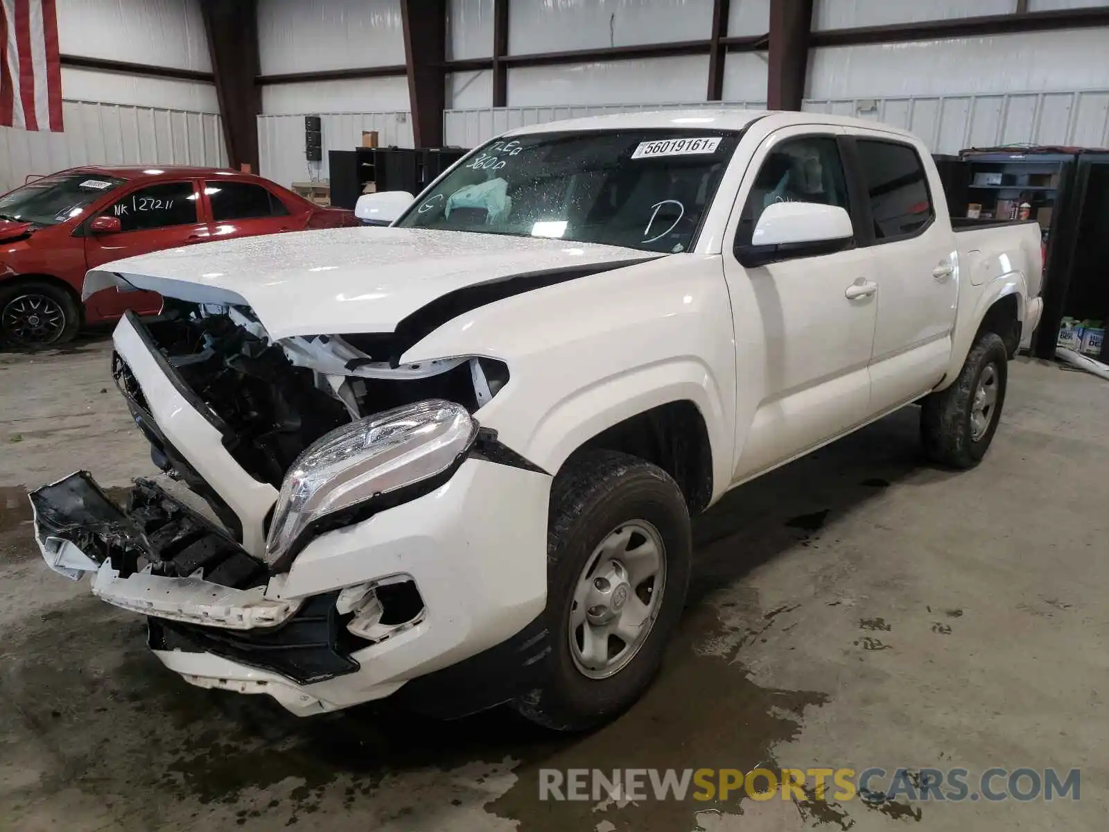 2 Photograph of a damaged car 5TFAX5GN4KX138651 TOYOTA TACOMA 2019