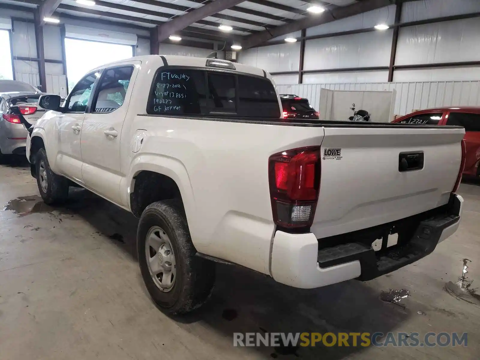 3 Photograph of a damaged car 5TFAX5GN4KX138651 TOYOTA TACOMA 2019