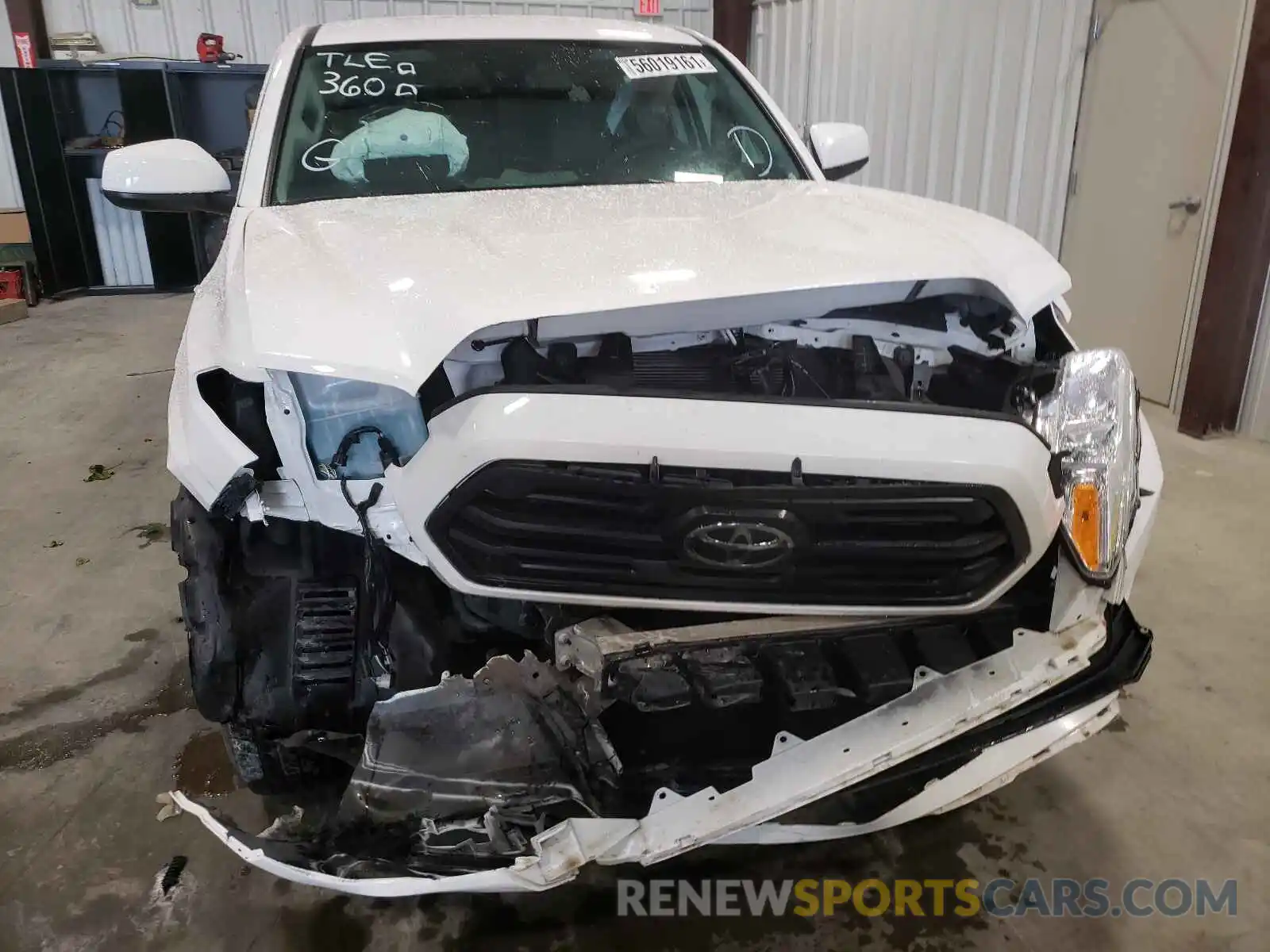 9 Photograph of a damaged car 5TFAX5GN4KX138651 TOYOTA TACOMA 2019