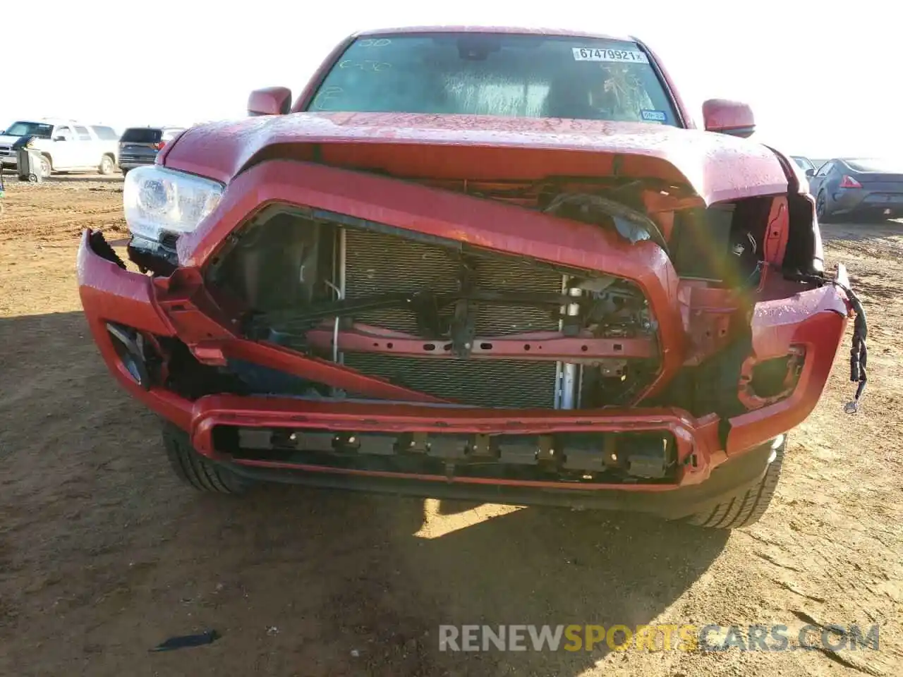 9 Photograph of a damaged car 5TFAX5GN4KX138794 TOYOTA TACOMA 2019