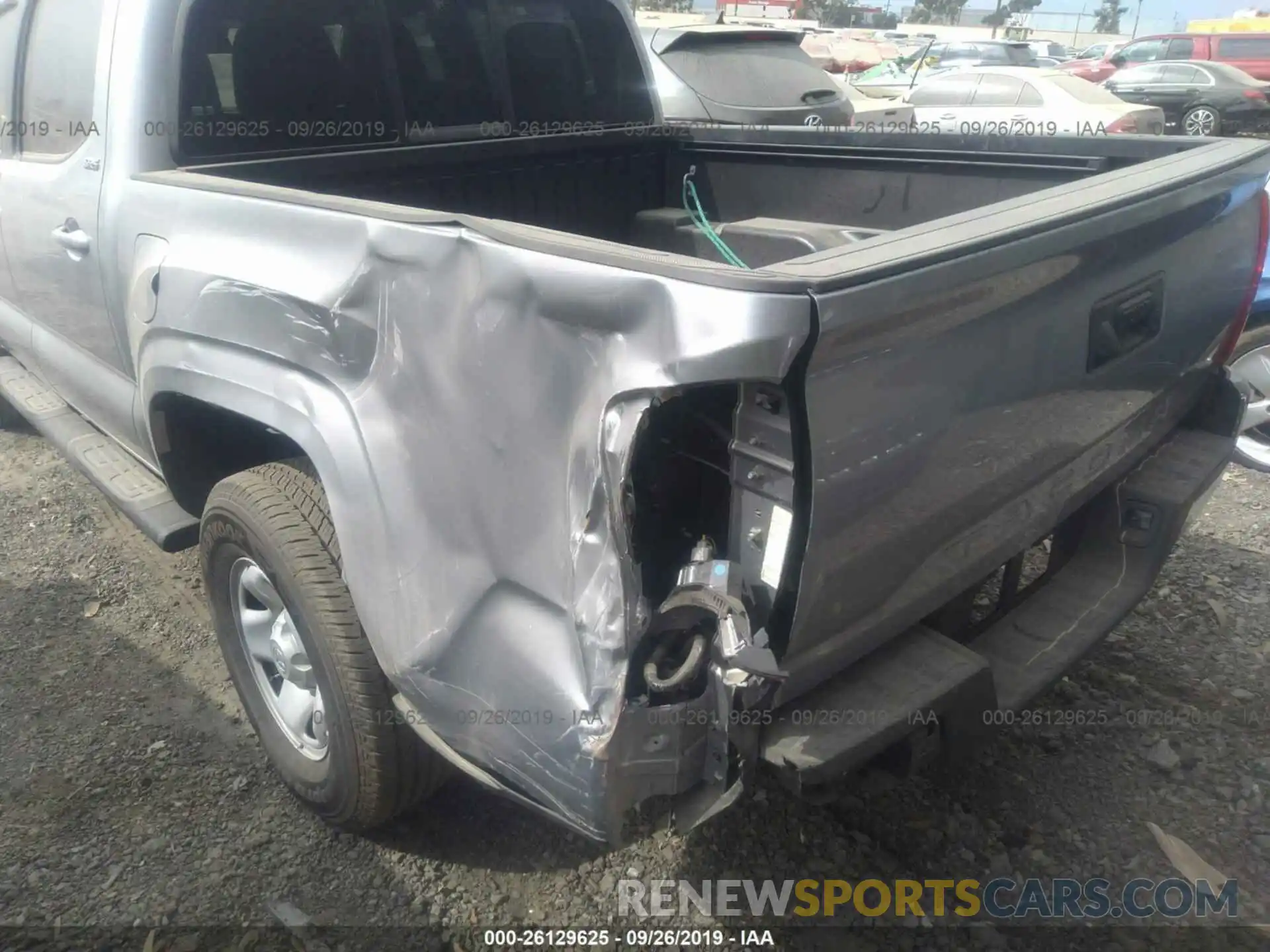 6 Photograph of a damaged car 5TFAX5GN4KX139007 TOYOTA TACOMA 2019