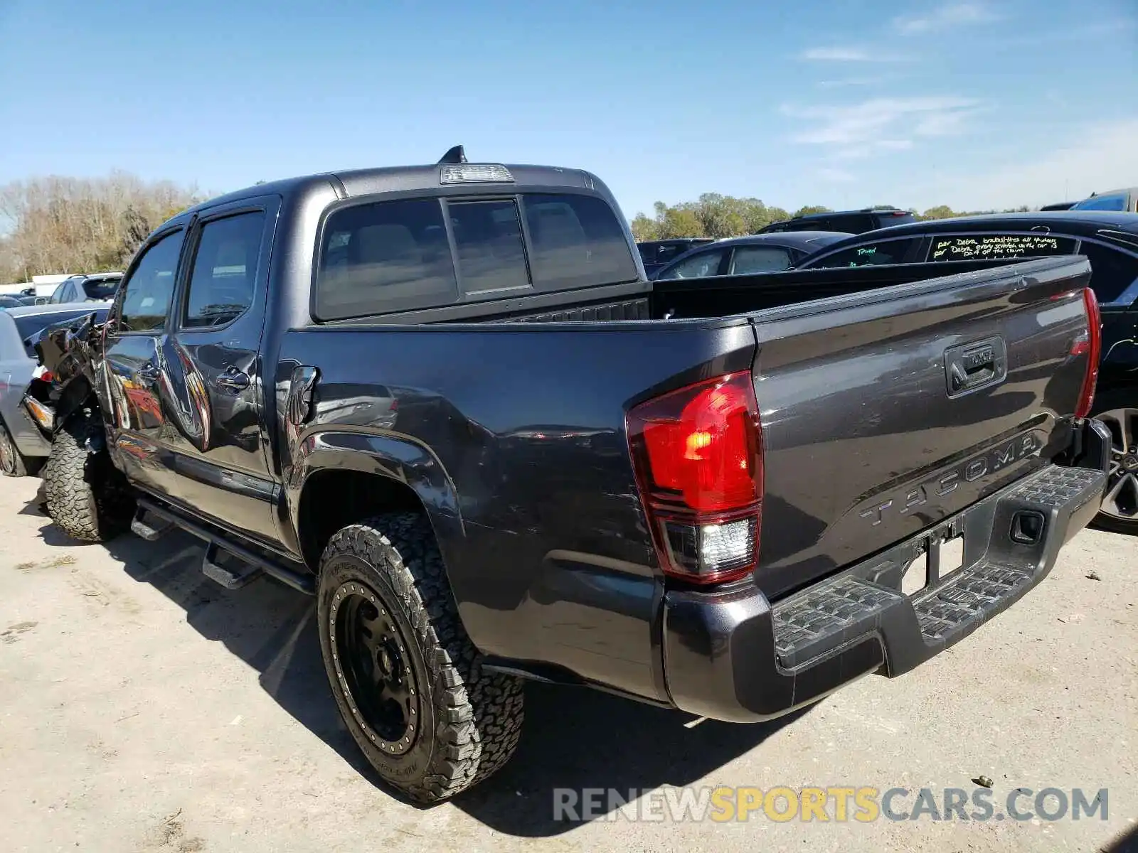 3 Photograph of a damaged car 5TFAX5GN4KX139864 TOYOTA TACOMA 2019