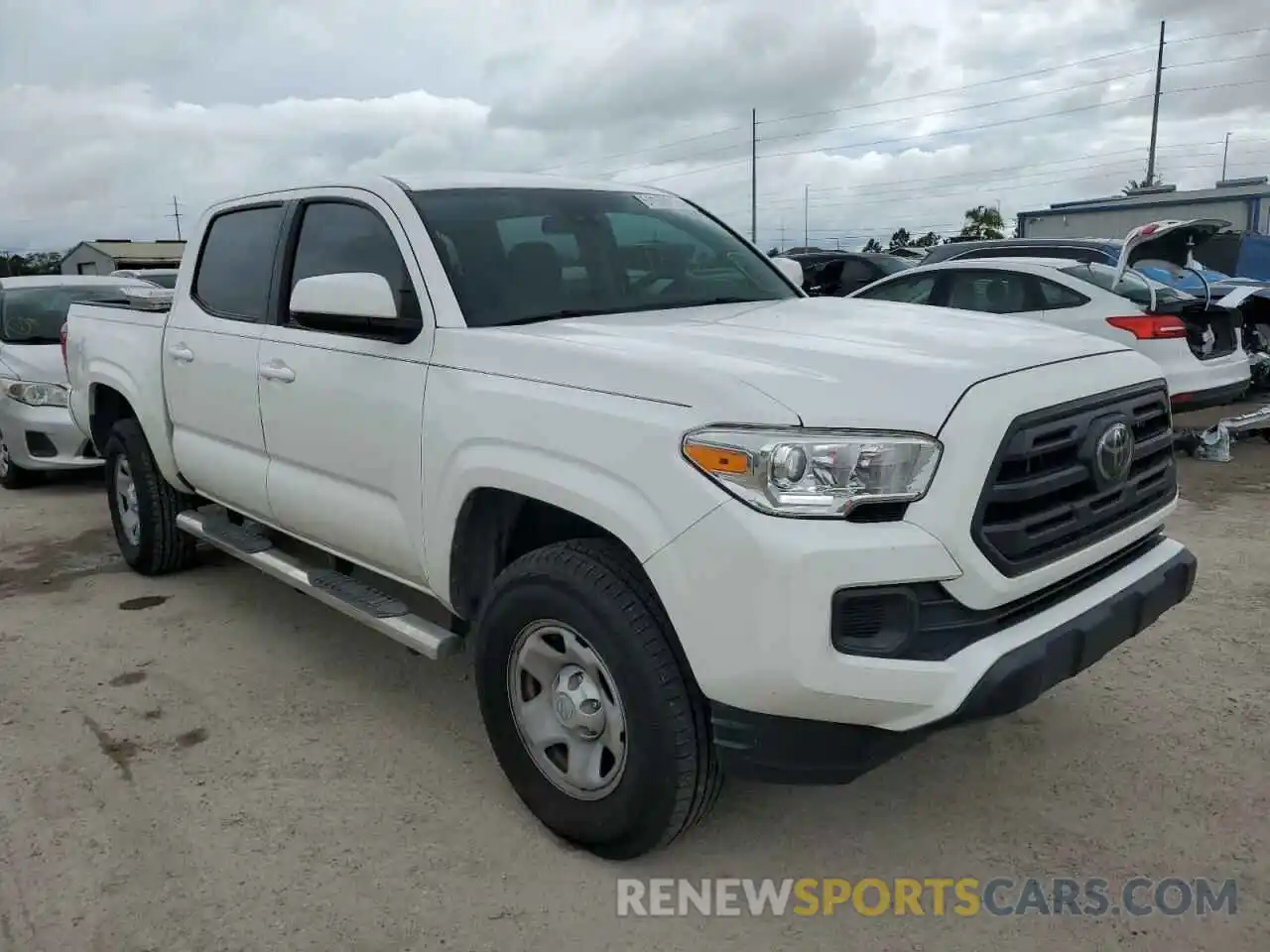 1 Photograph of a damaged car 5TFAX5GN4KX140836 TOYOTA TACOMA 2019