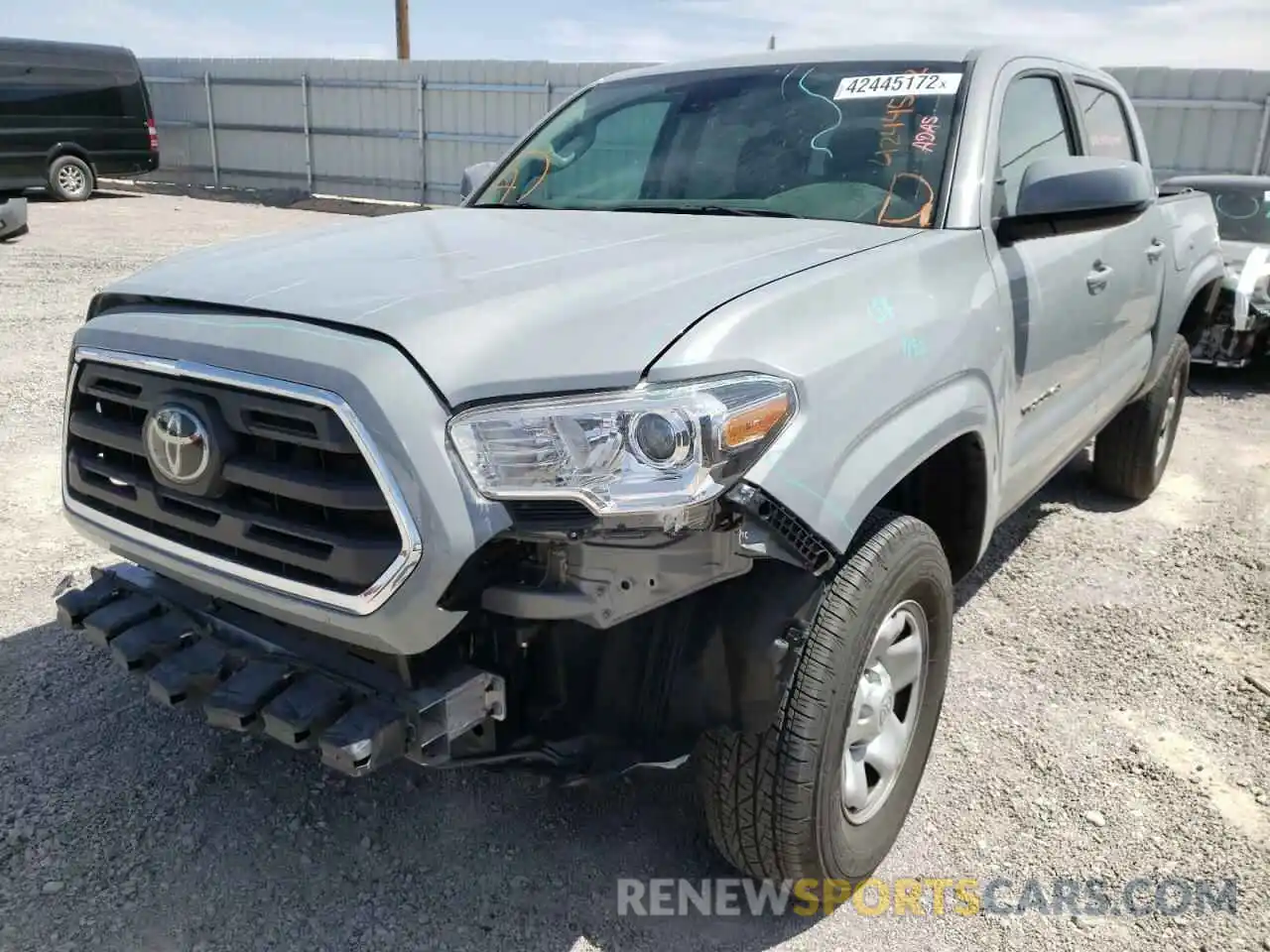 2 Фотография поврежденного автомобиля 5TFAX5GN4KX141923 TOYOTA TACOMA 2019